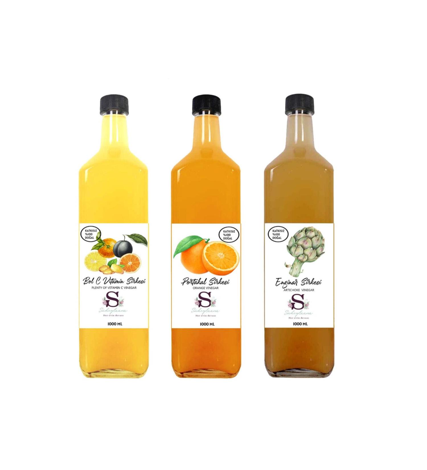 S heylaana Natural Artichoke Orange and Rich Vitamin C Vinegar 1000 ml