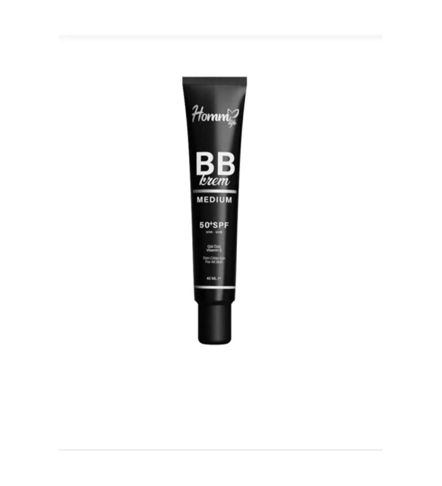 Homm Life BB Cream Medium 50+ spf 40 Ml