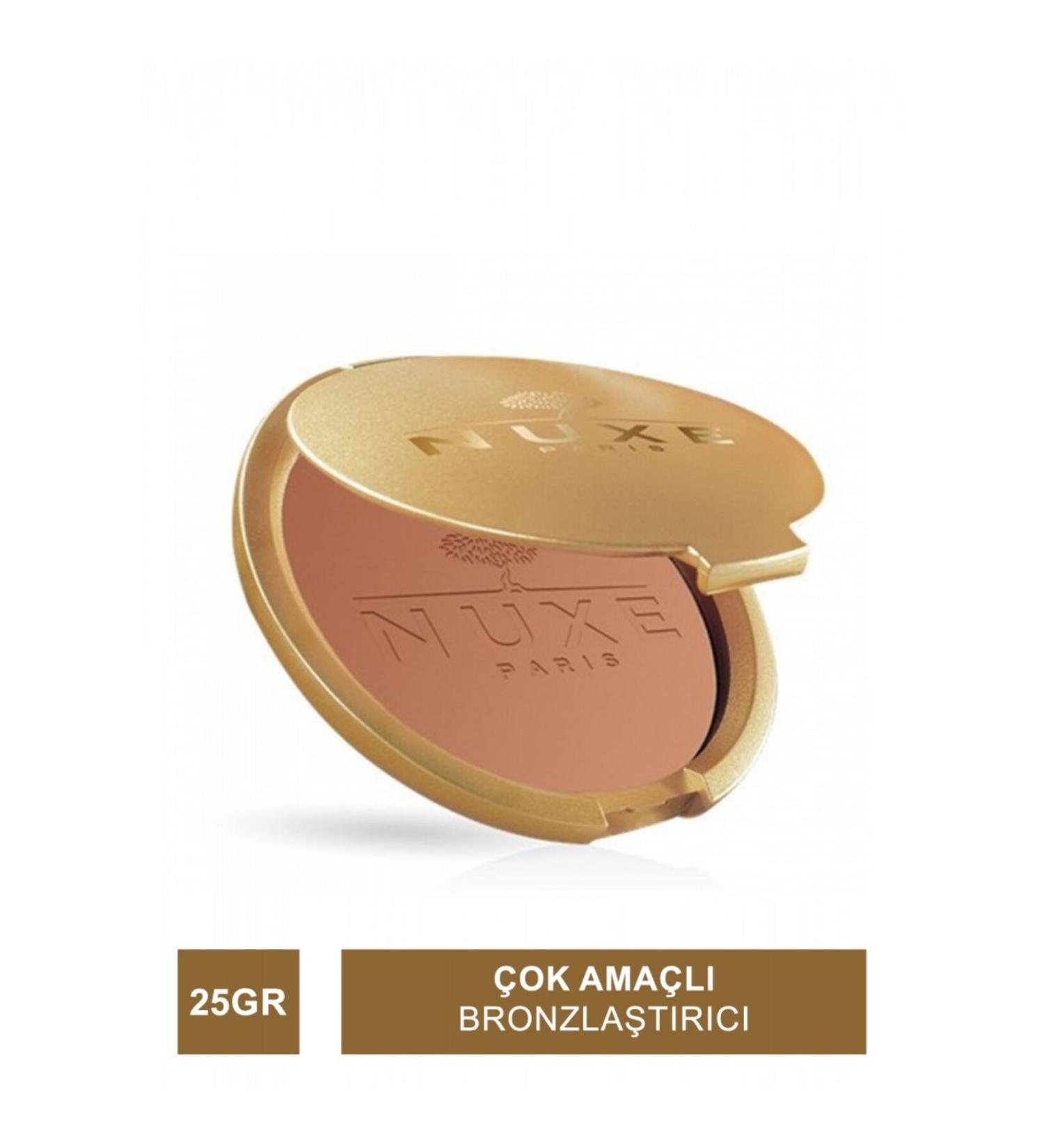 Nuxe Poudre Eclat Prodigieux - Multi-Purpose Bronzing Compact Powder for All Skin Tones 25 gr