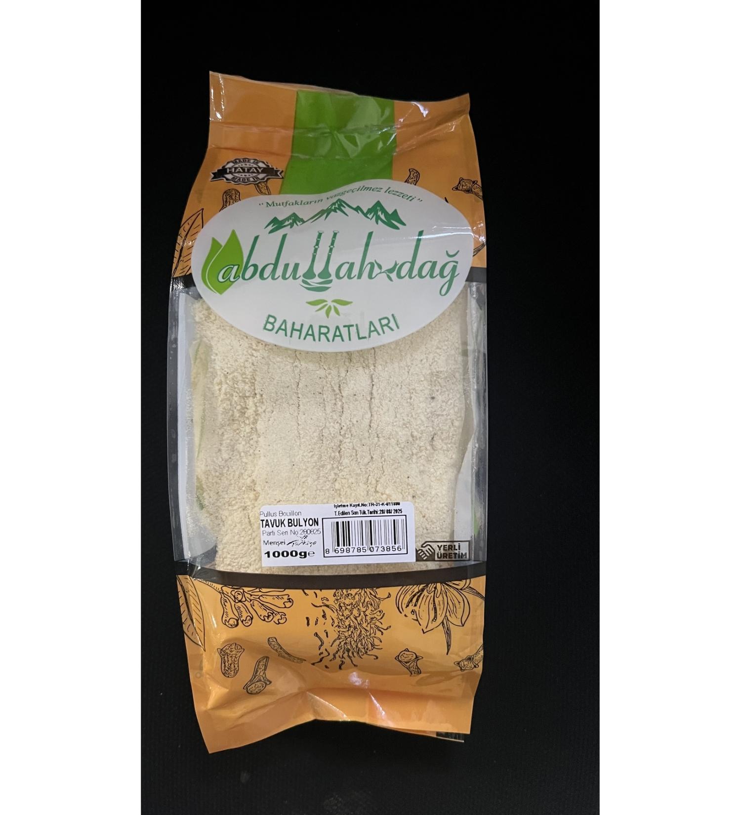 Hac o lu spice Hatay Local Chicken Broth Powder Chicken Bouillon 1 kg / 1000 gr