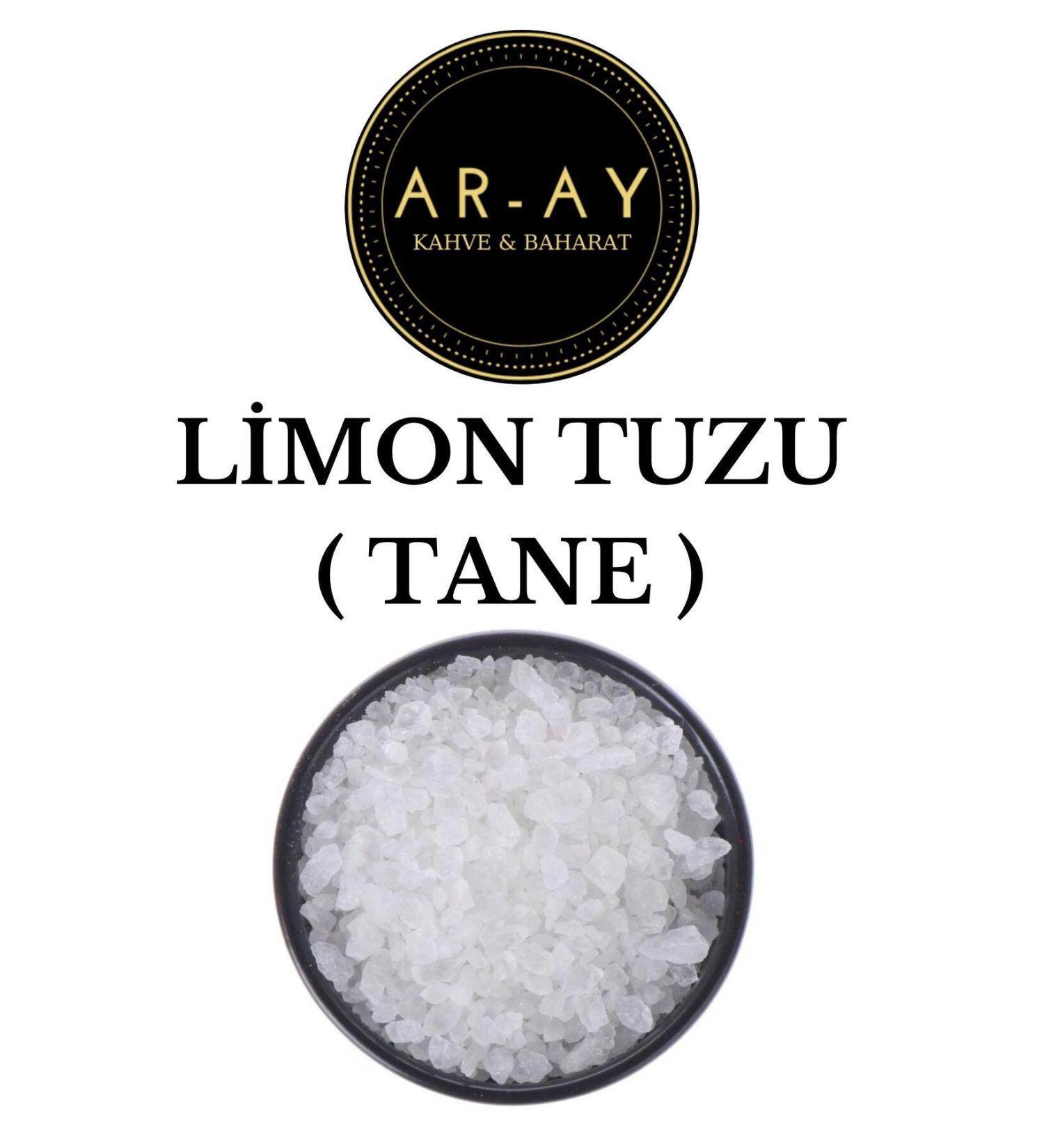 AR-AY Coffee & Spices Lemon Salt Grain (Piece) 1000 Grams - 1 KG