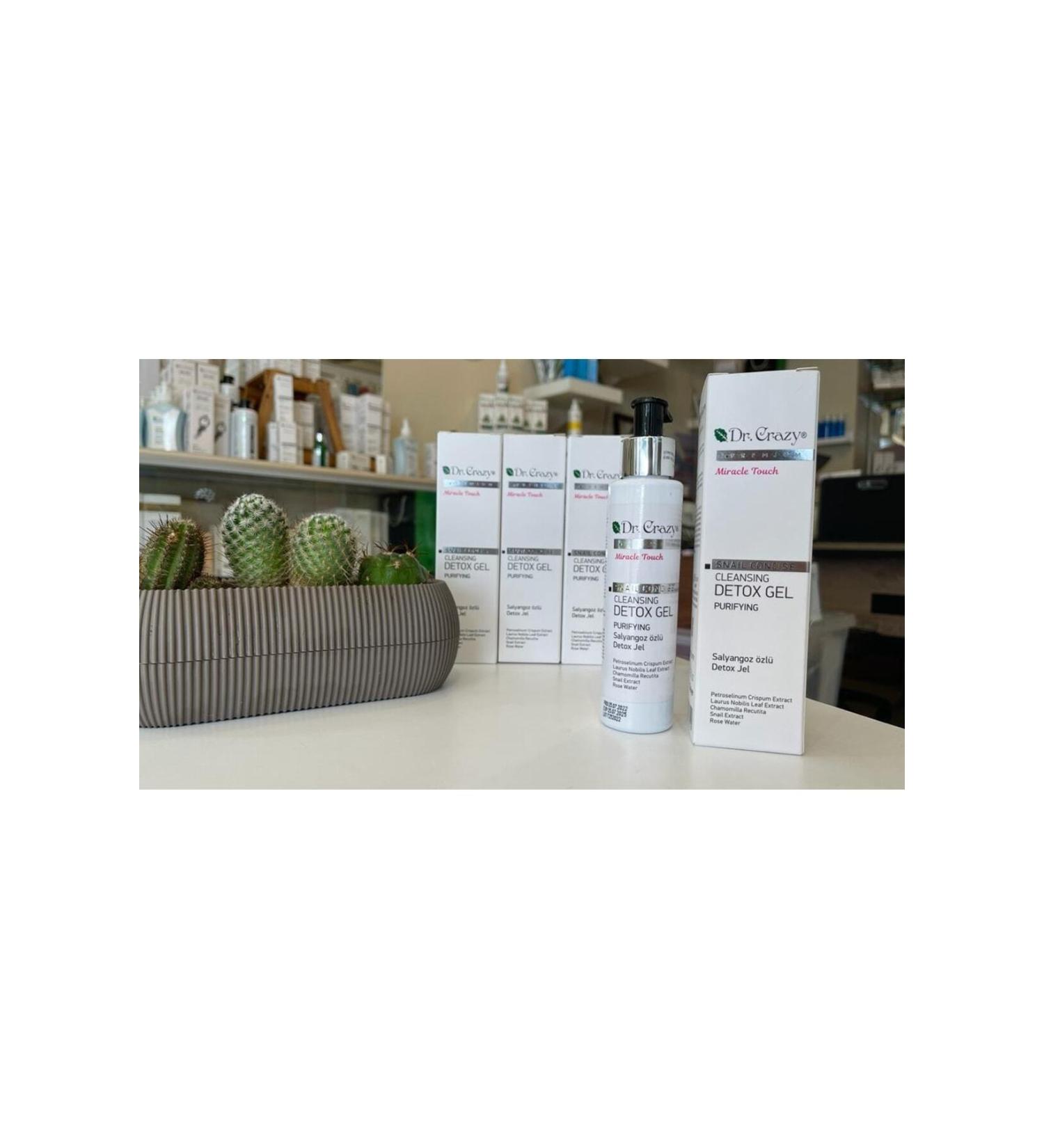 DrCrazy Detox Gel (Snail Extract Whitening Anti-Stain and Anti-Acne) - Buy Online on GoSupps.com