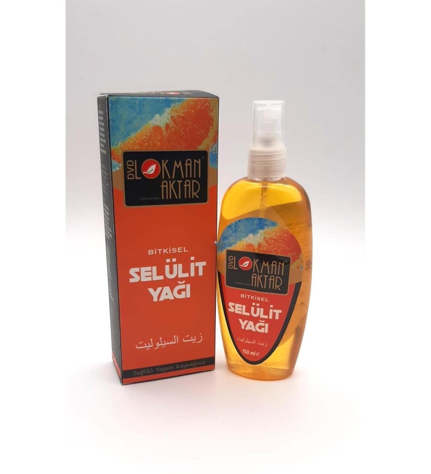 Lokman Aktar Herbal Cellulite Oil 150 ml