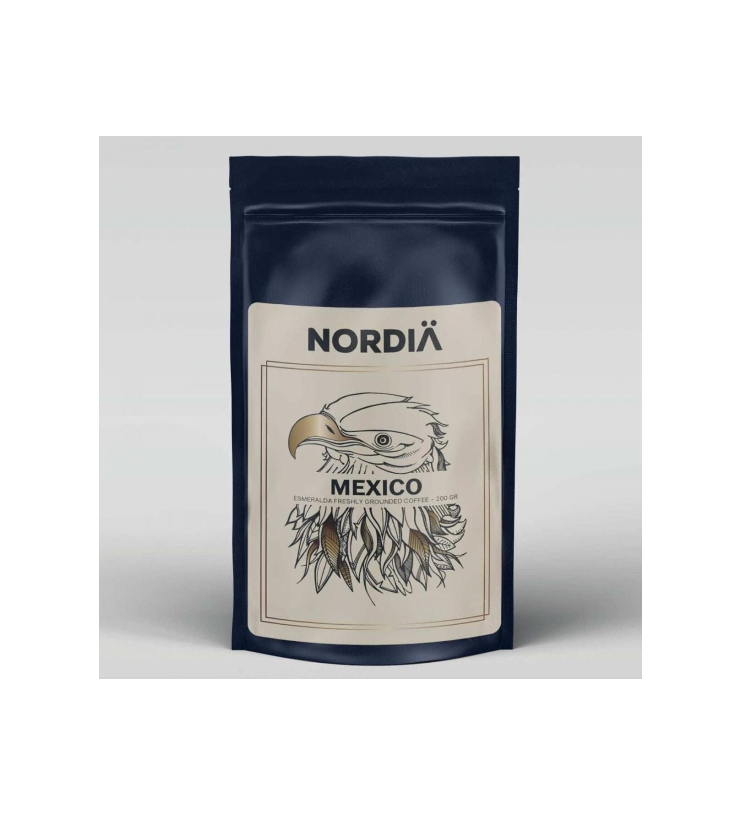 NORDIA Mexico Esmeralde Ground Filter Coffee (200 GR)