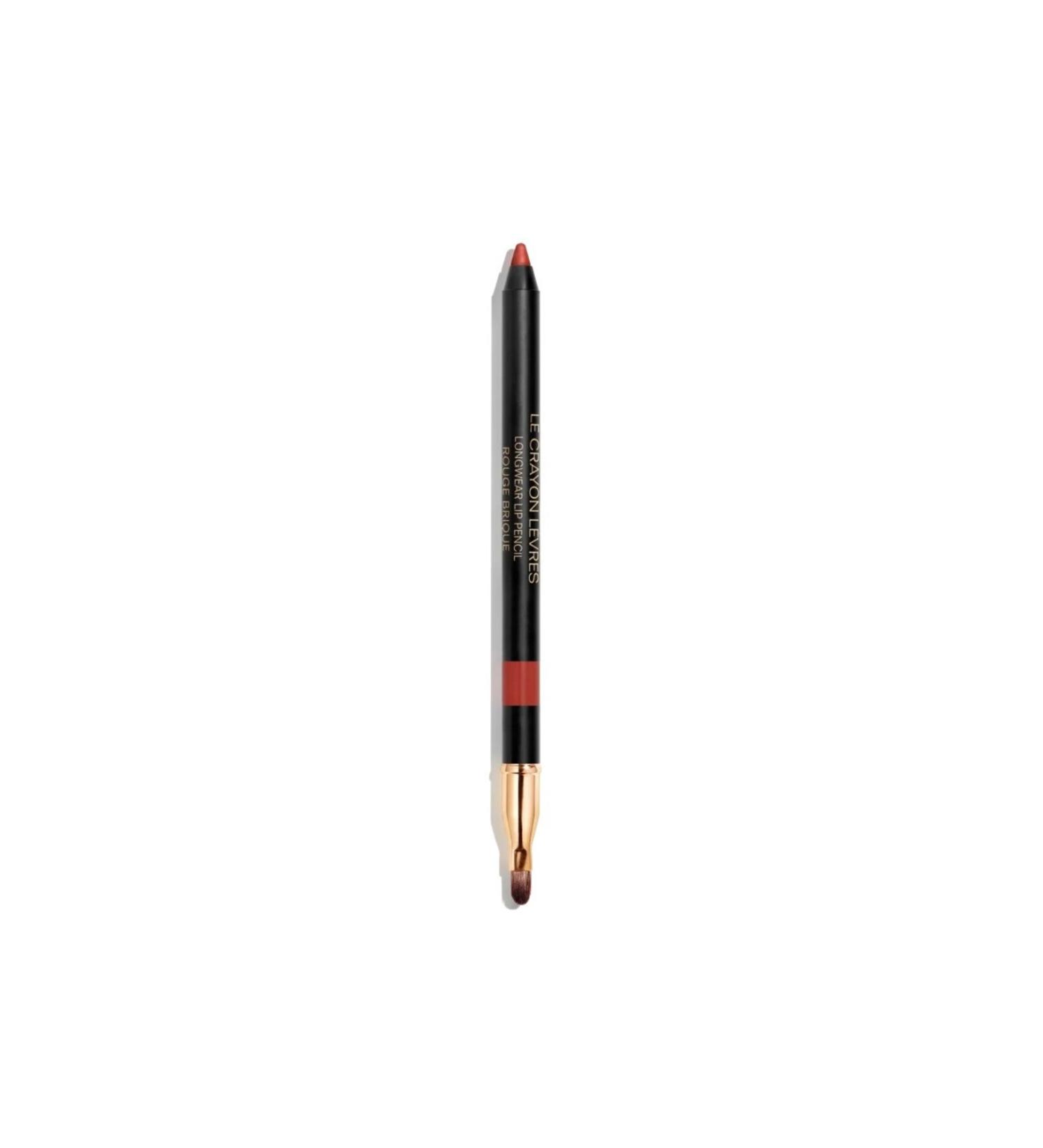 Chanel - LONG-LASTING LIP PENCIL - LE CRAYON L VRES - 180 ROUGE BRIQUE