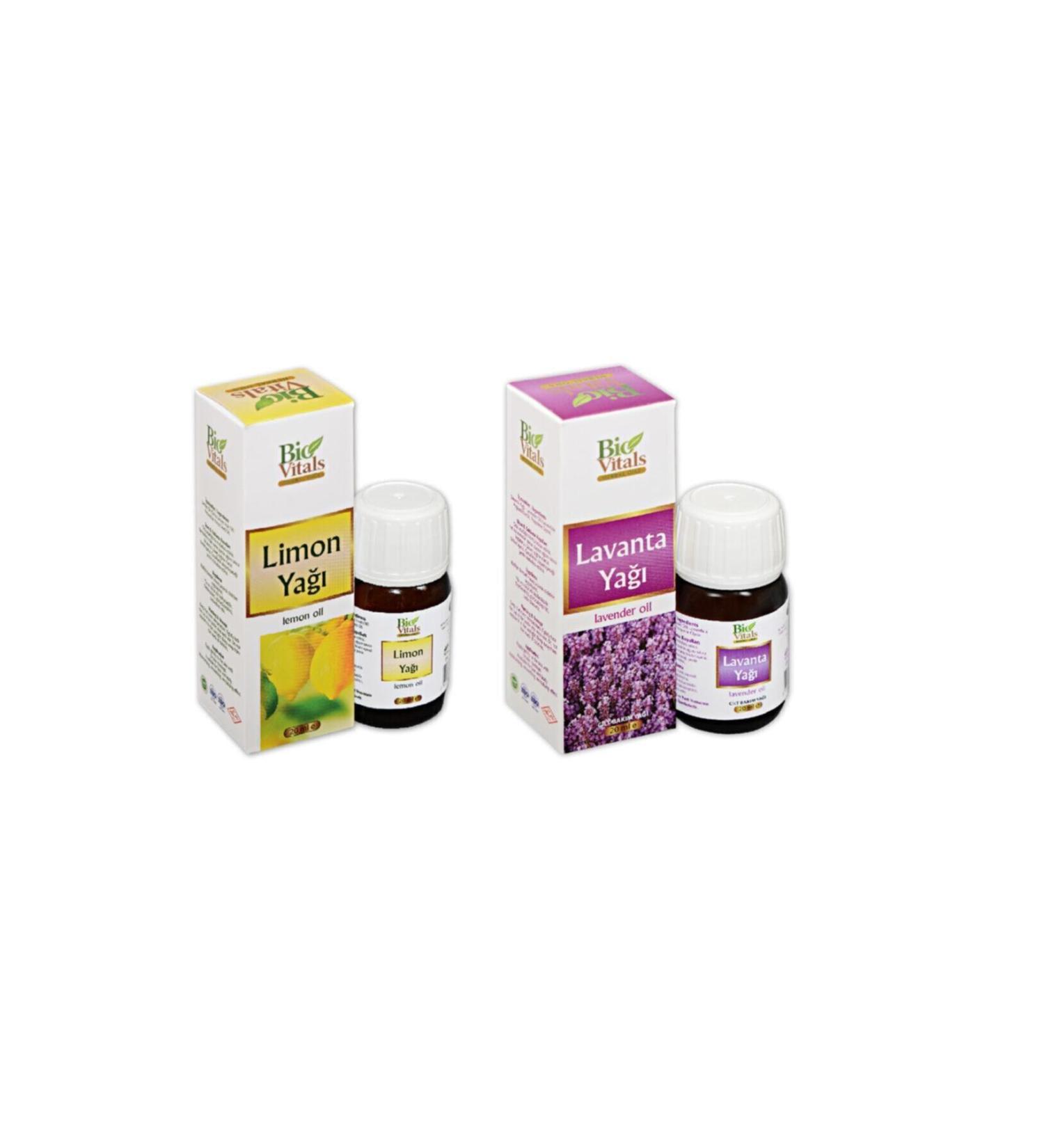 Bio Vitals Lemon and Lavender Care Oil Set