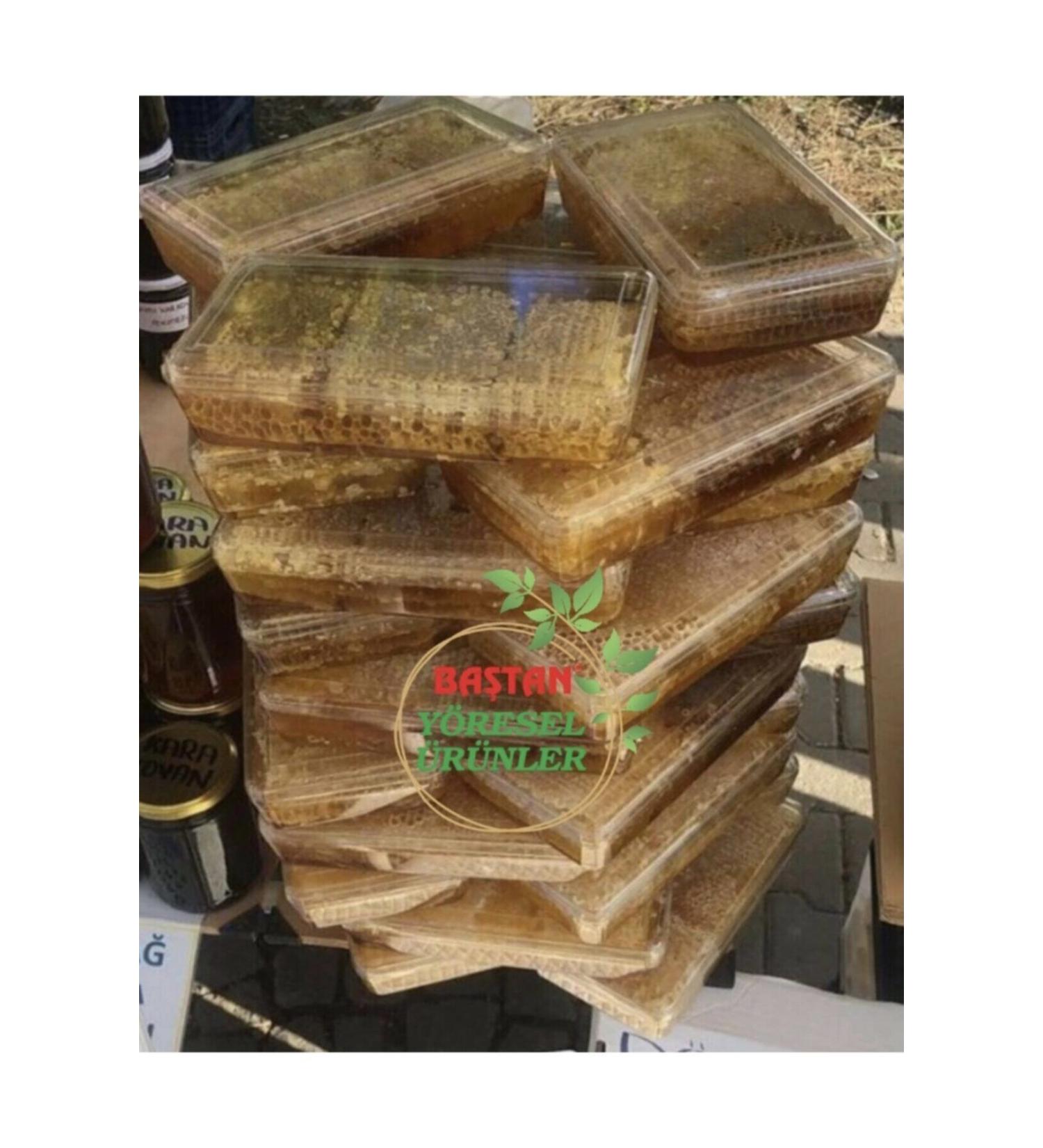 Comb Honey in Mica Cut from Local Bozda Lath - 1000gr - Buy Online on GoSupps.com