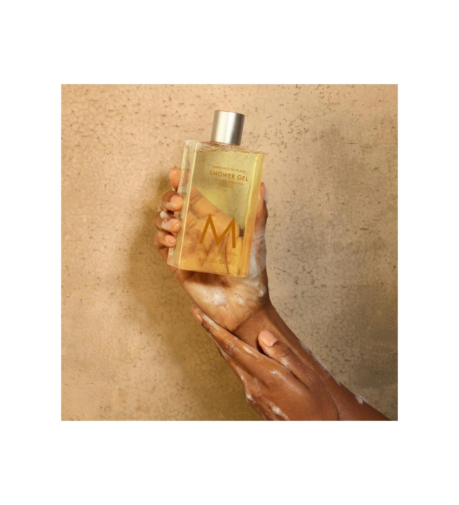 Moroccanoil Ambiance De Plage Shower Gel Velvety Nutmeg Spice Shower Series 8.4 FL.OZ.
