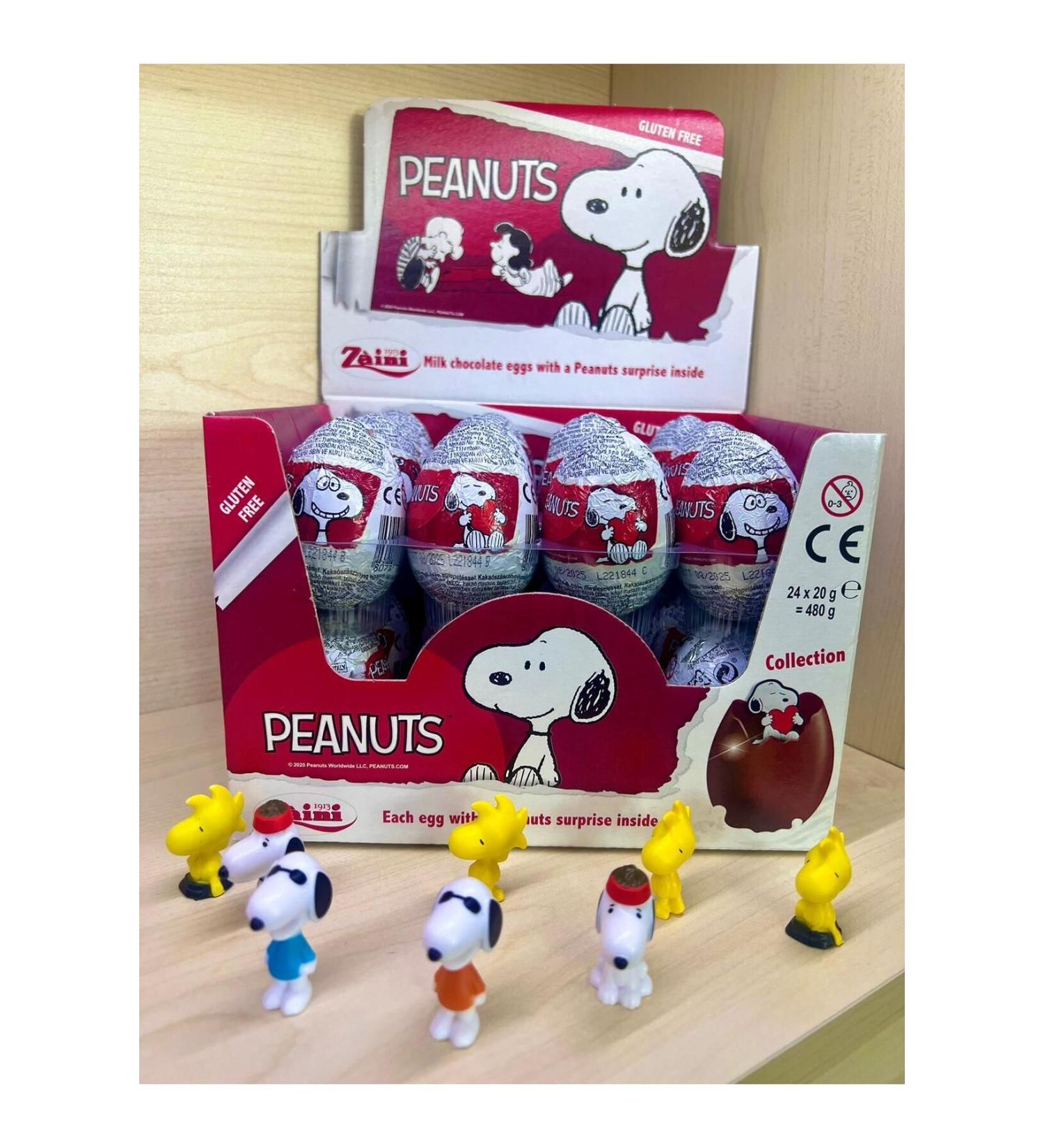 Zaini Licensed Snoopy Peanut Snoopy Surprise Egg Surprise Egg 24 * 20 gr - Buy Online on GoSupps.com