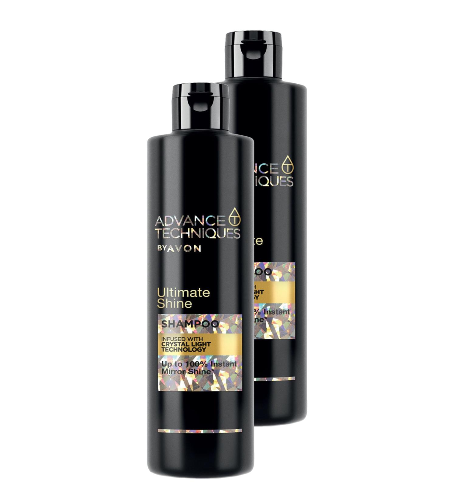 Avon Advance Techniques Shine Shampoo 400 Ml. Duo Set - Buy Online on GoSupps.com