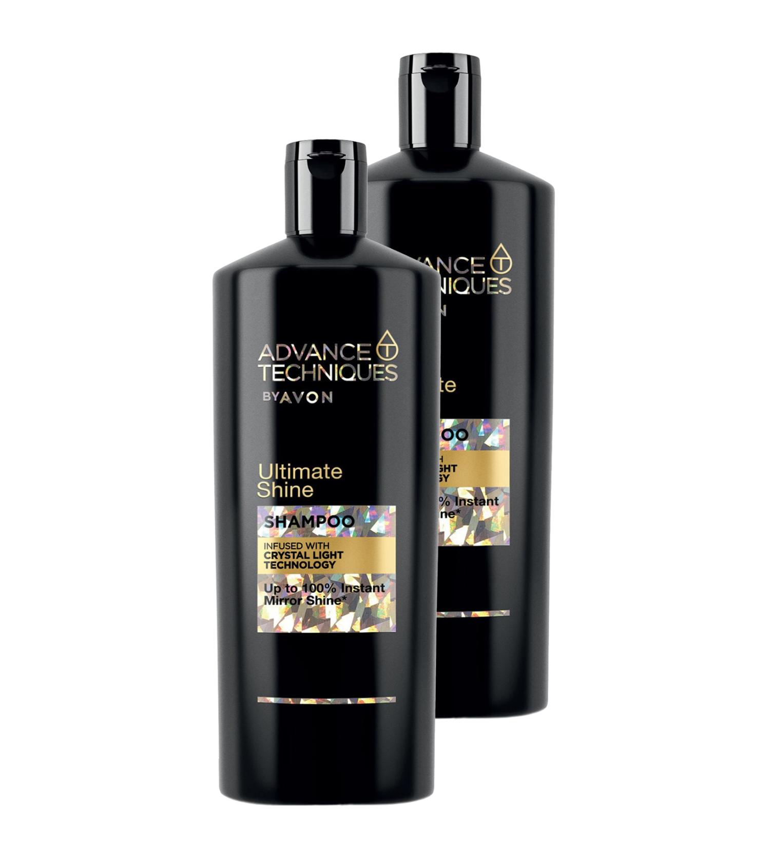 Avon Advance Techniques Shine Shampoo 700 Ml. Duo Set - Buy Online on GoSupps.com