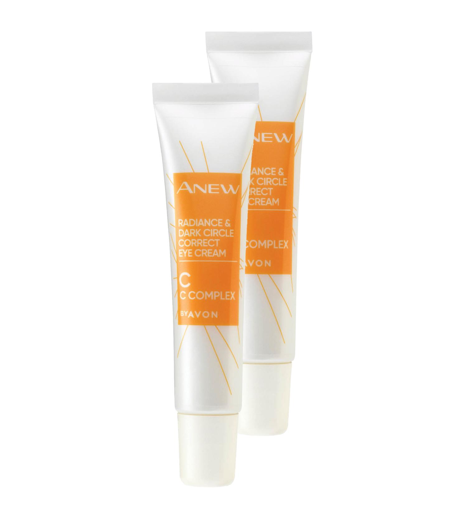 Avon Anew Radiance Dark Circles Eye Cream 15 Ml. Duo Set - Buy Online on GoSupps.com