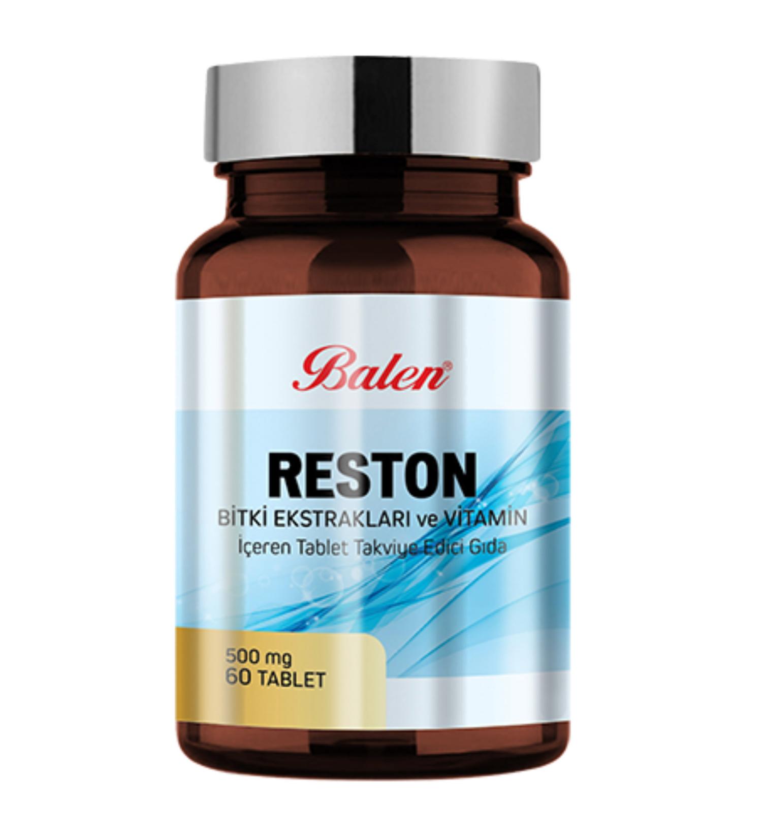 Balen Reston Tablet Containing Plant Extracts and Vitamins