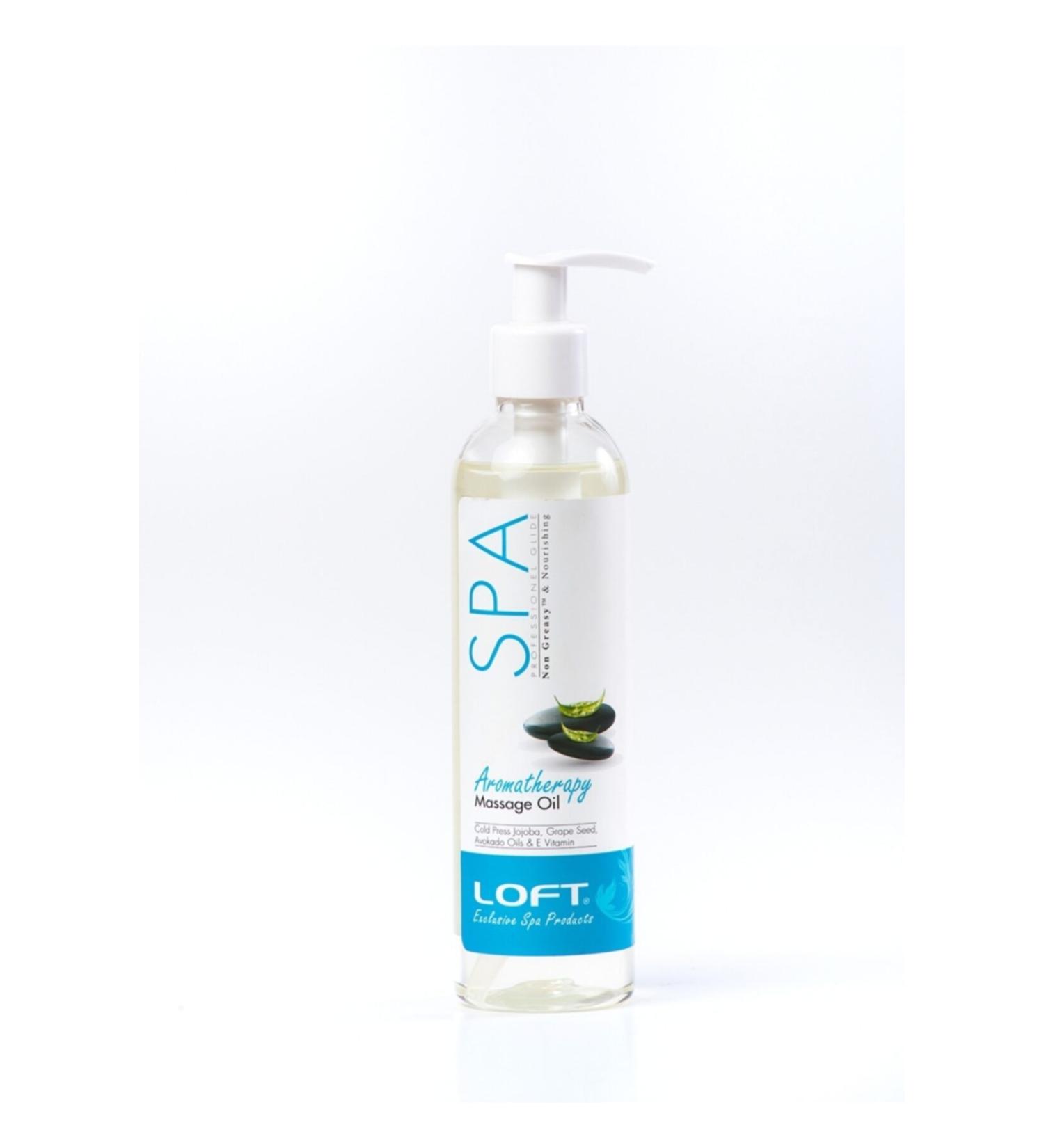 Loft Pure Unscented Professional Classic Base Massage Oil 400 ml