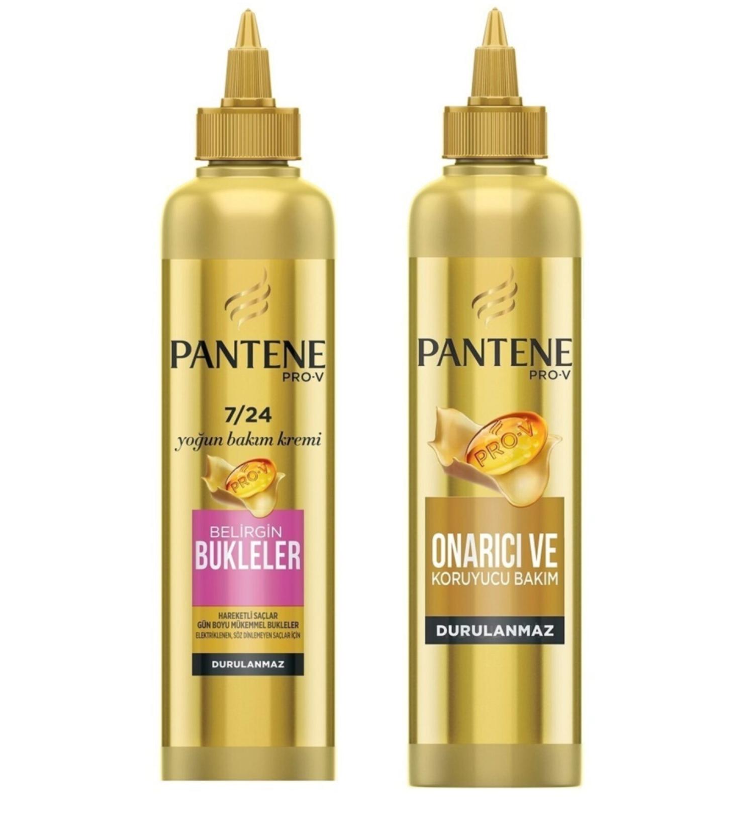 Pantene Definite Curls 7/24 Conditioner 300 Ml + Repair and Protective Care Conditioner 300 Ml
