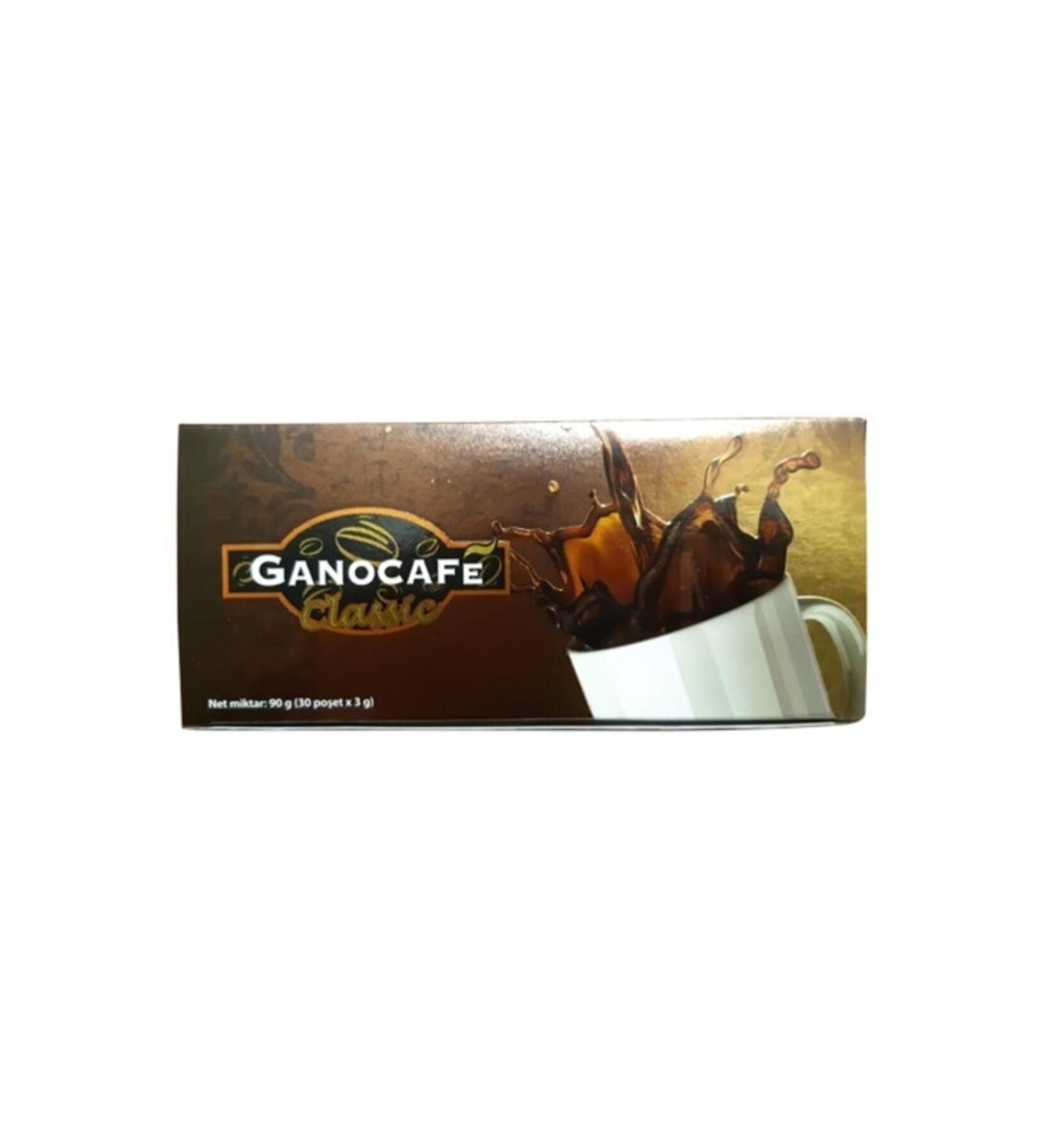 Gano Cafe Coffee Classic Ganoderma Lucidum Extract Sugar-Free Herbal Coffee 30 Pack