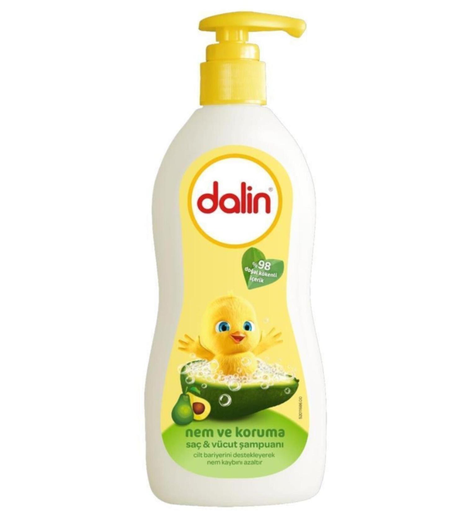 Dalin Moisture and Protection Avocado Hair and Body Shampoo 400 ml