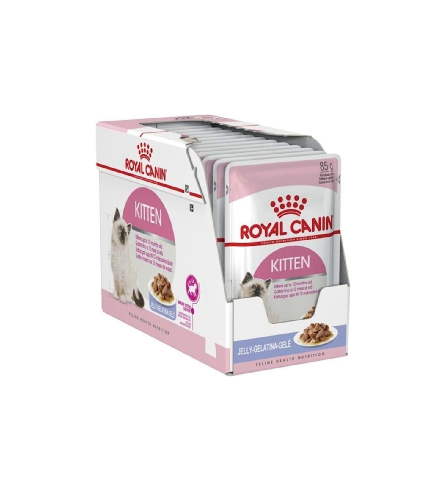 Royal Canin Jelly Kitten Cat Food 85 gr X 12 Pieces C3