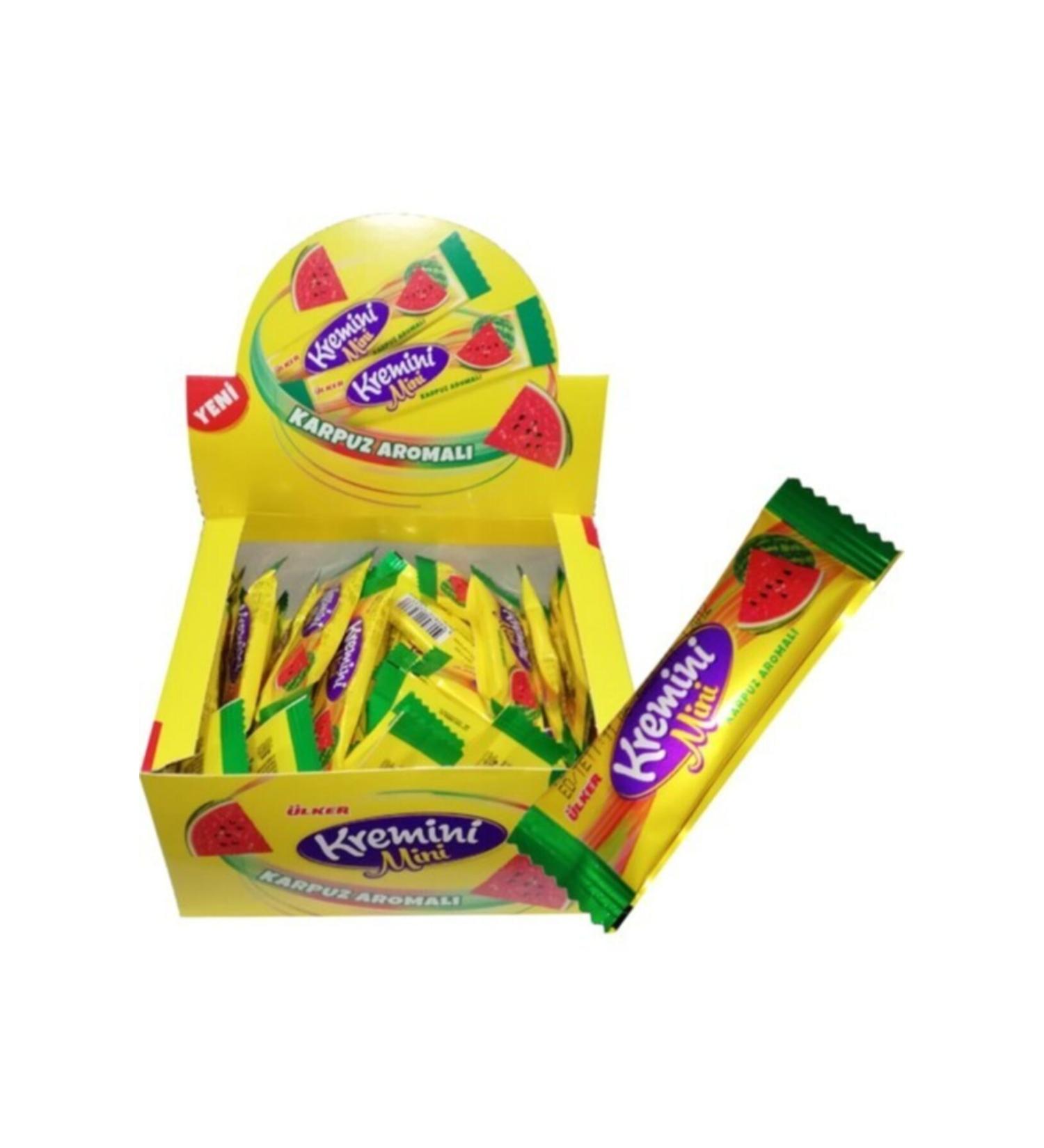 Ulker Cream Mini Watermelon Flavored 50 Pieces