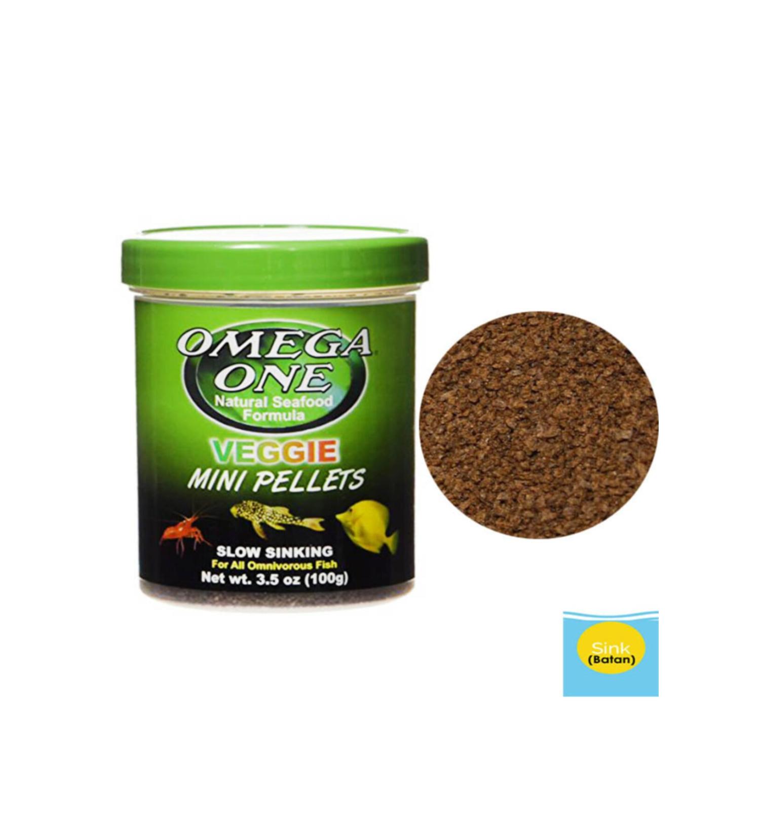 OMEGA ONE Veggie Mini Pellets 100g
