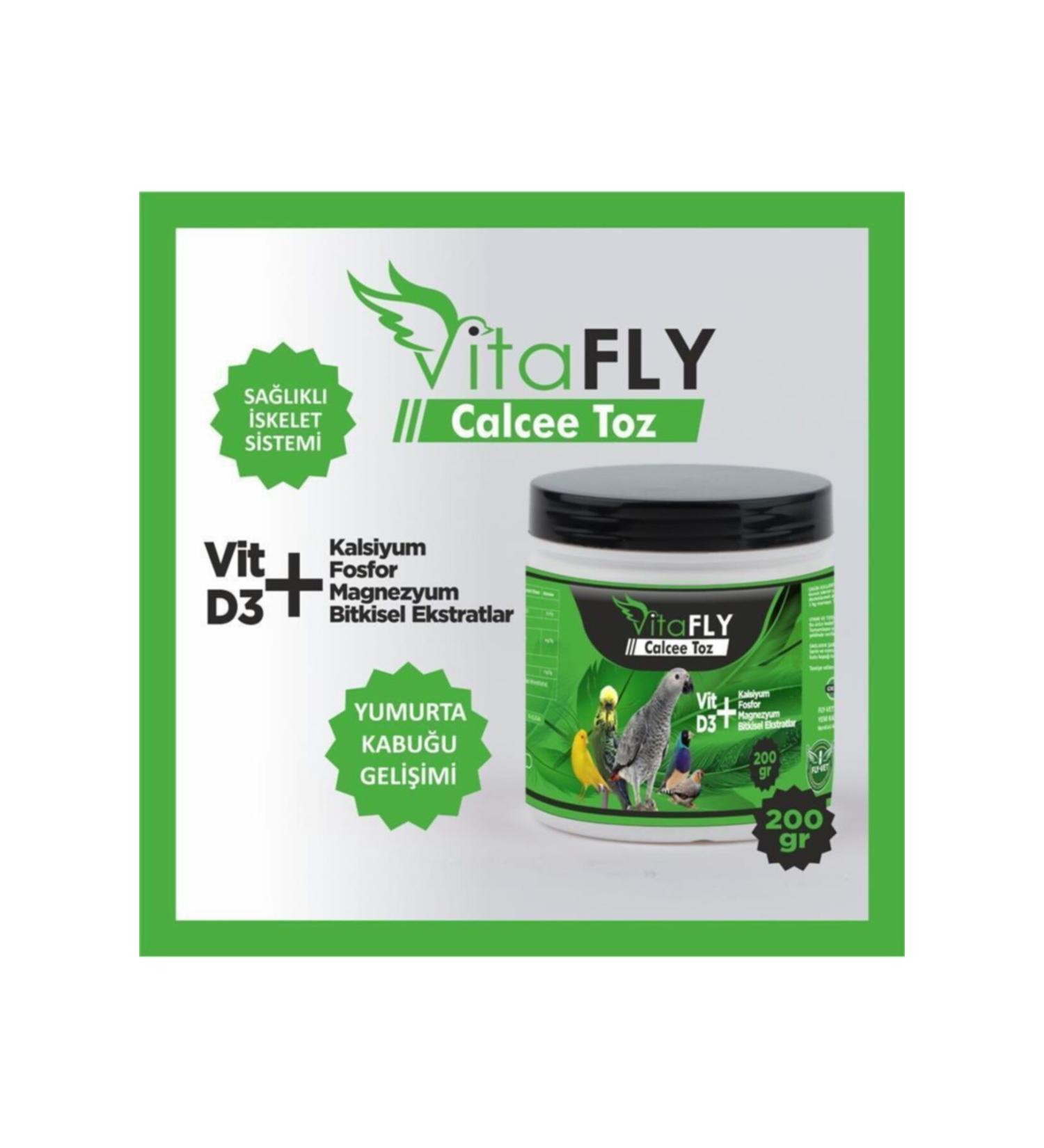 V TAFLY 200gr Vitafly Calcee Powder Calcium