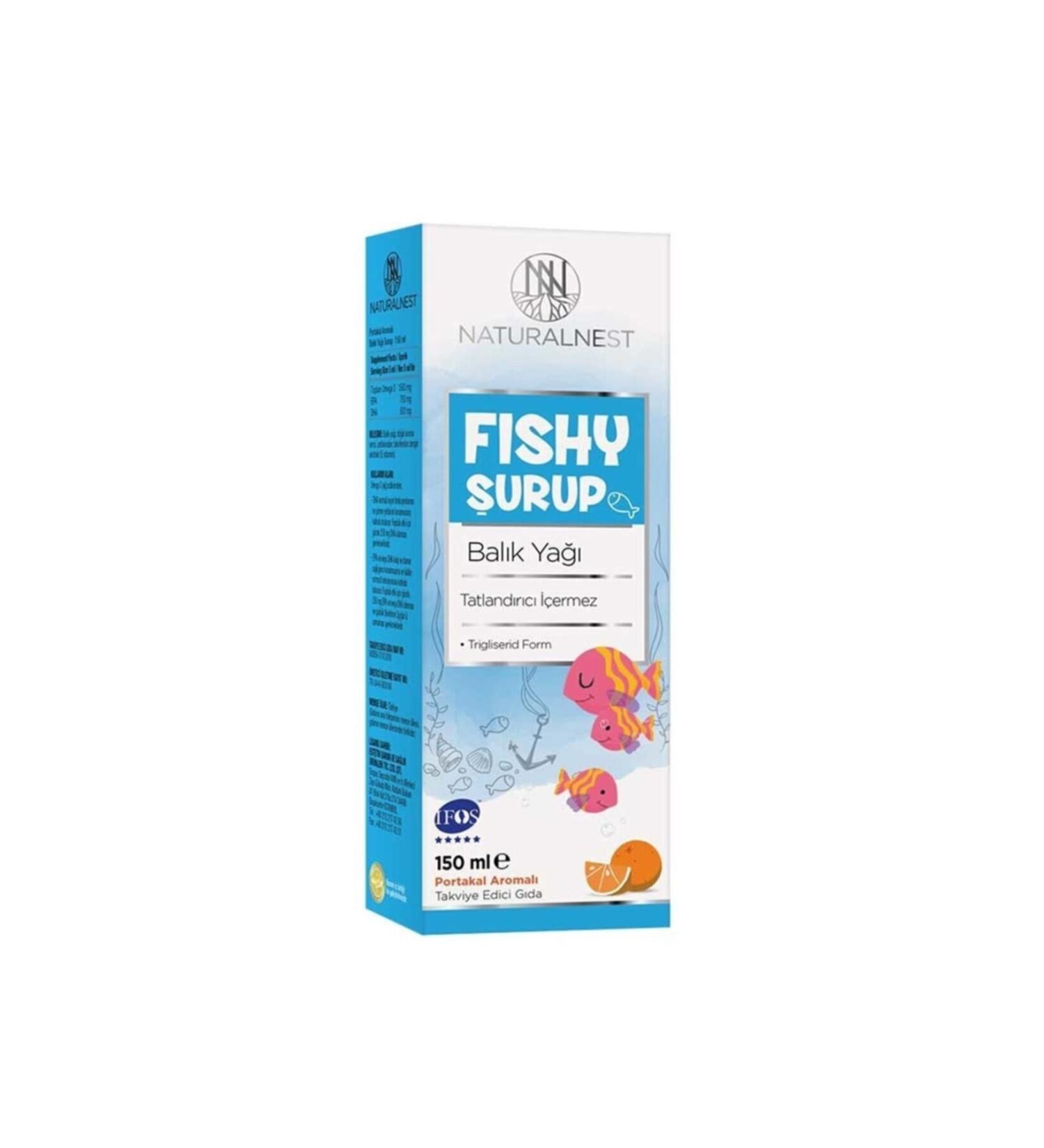 Natur Alnest Fishy Syrup 150 ml