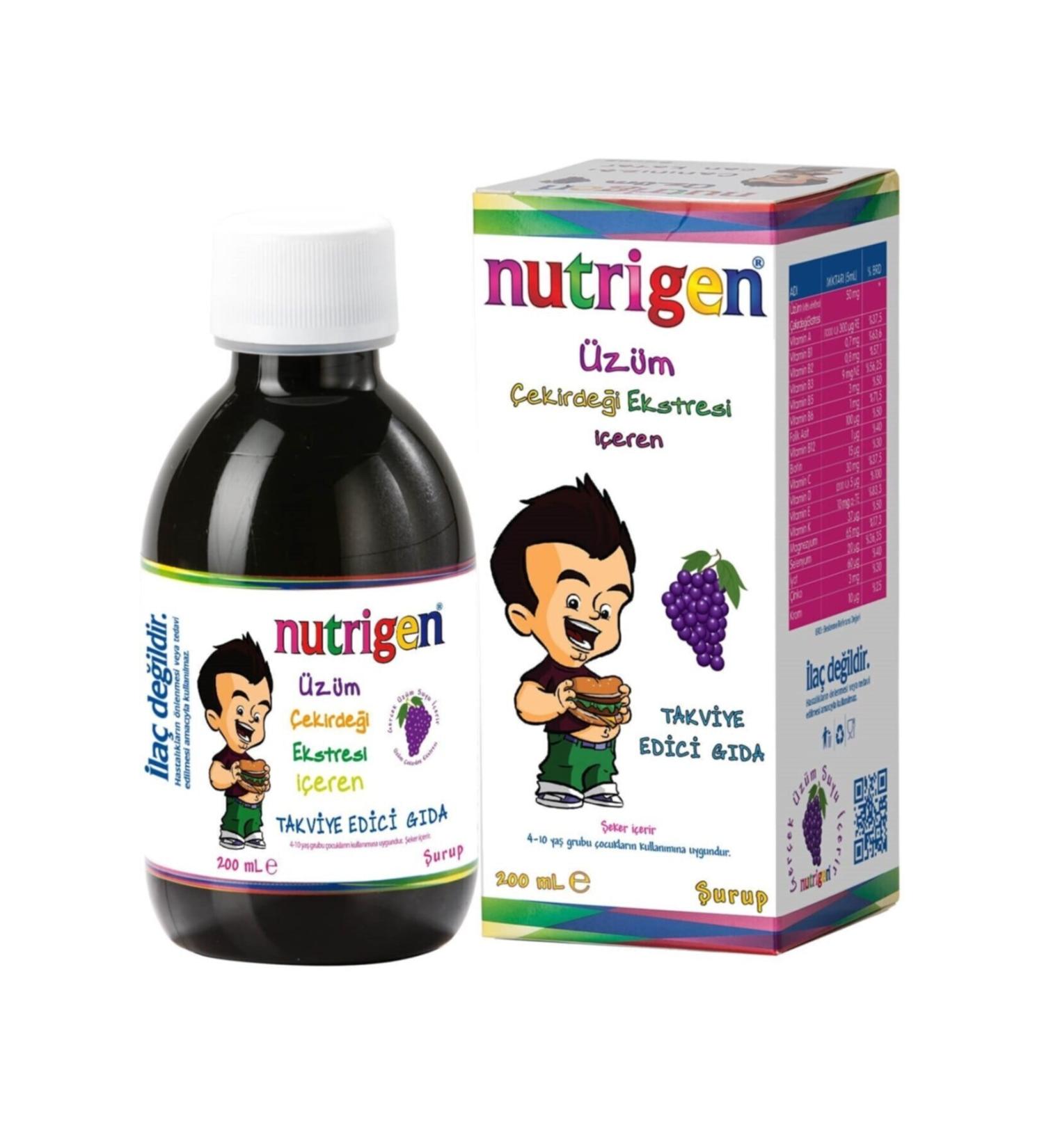 Nutrigen Grape Seed Extract Syrup 200 ml