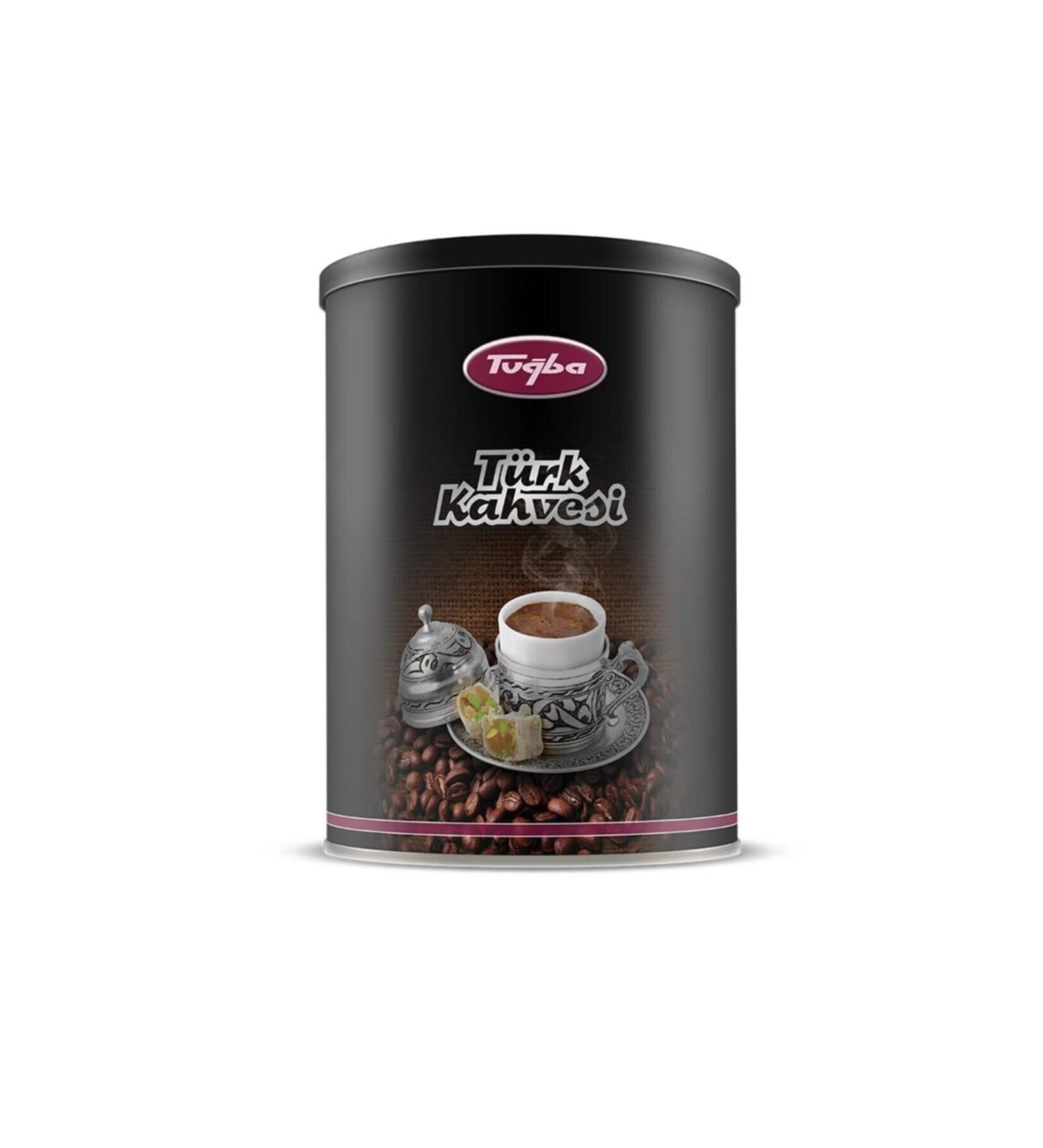 Tu ba Nuts Turkish Coffee Metal Box 250 Gr - Buy Online on GoSupps.com