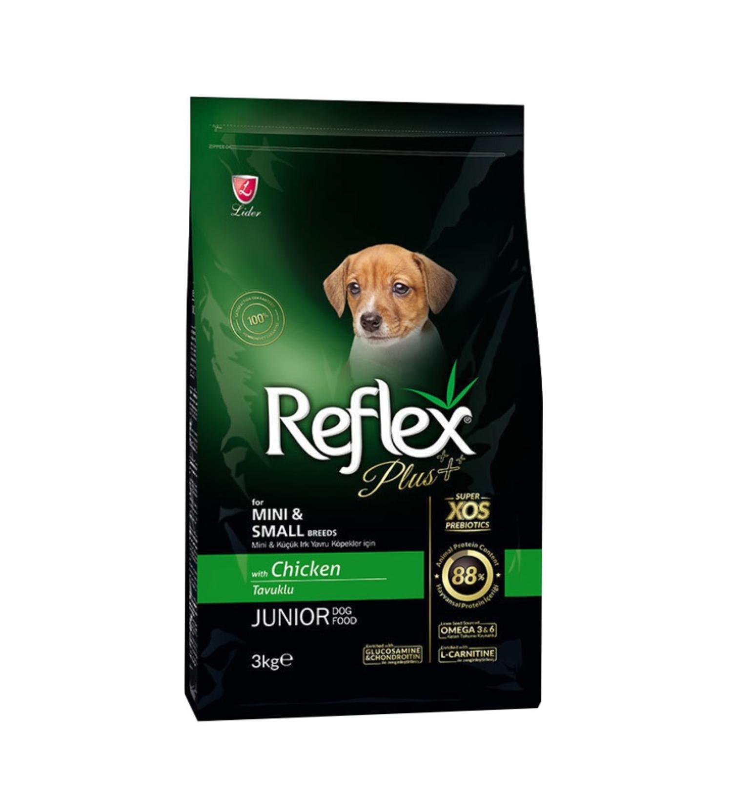 Reflex Plus Chicken Mini and Small Breed Puppy Food 3 Kg