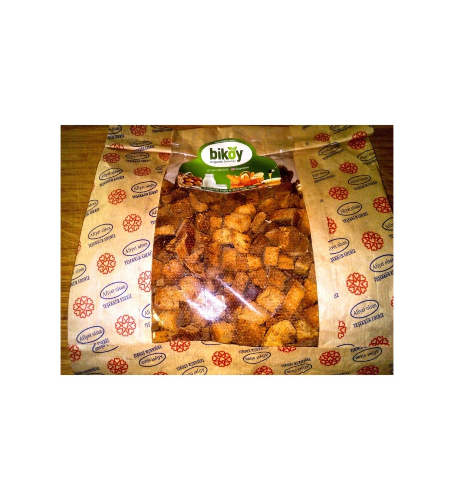 B K Y ORGANIC Einkorn Sourdough Crunchy Dry Bread Package (2 X 300 GR.)