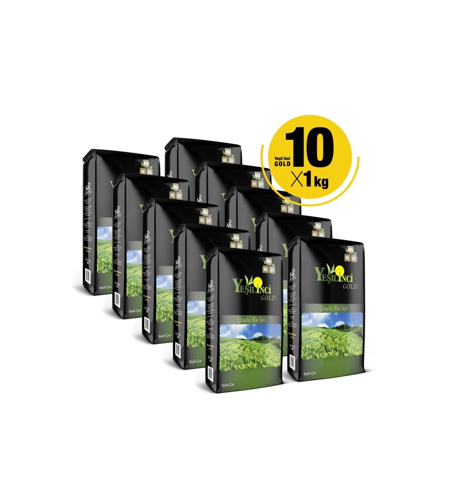 GREEN TEA Ye ilinci Gold Tea 1 Kg X 10 Pieces