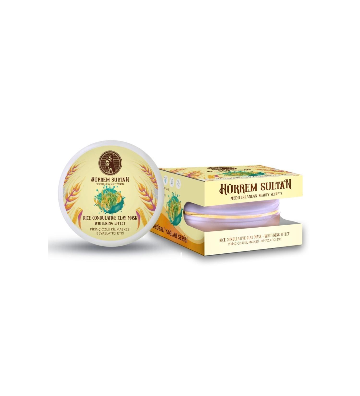 Hurrem Sultan Whitening Effective Rice Extract Clay Mask 150 ml