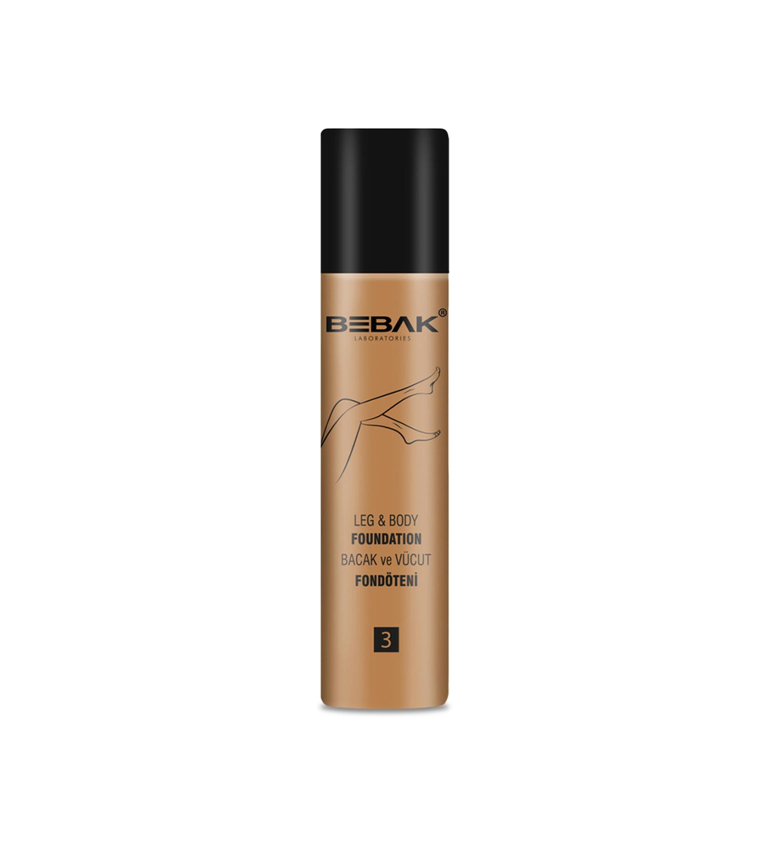 Bebak Leg Foundation Tan Number 3 75 ml