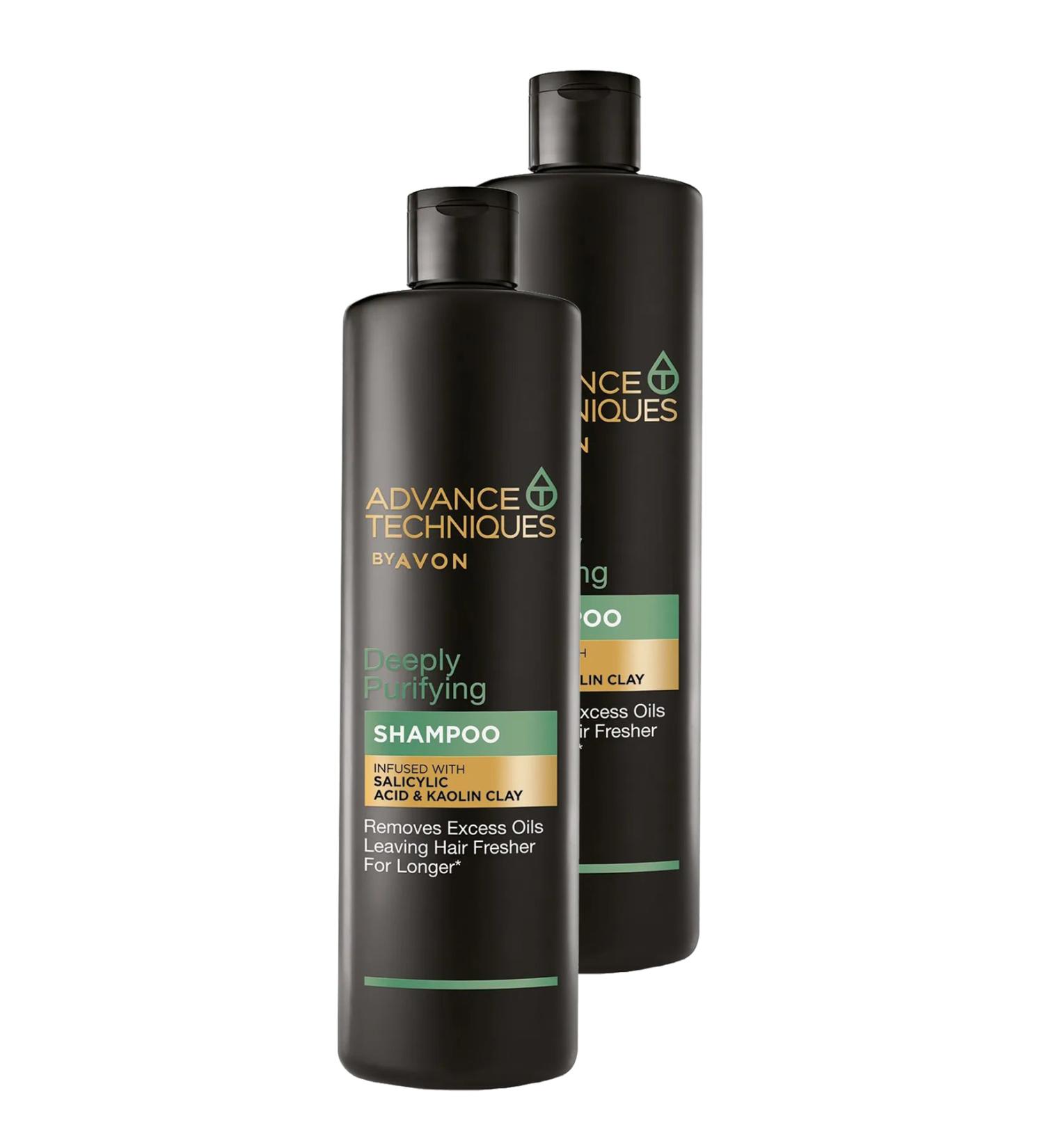 Avon Depply Purifying Shampoo for Oily Hair 400 Ml. Duo Set - Buy Online on GoSupps.com