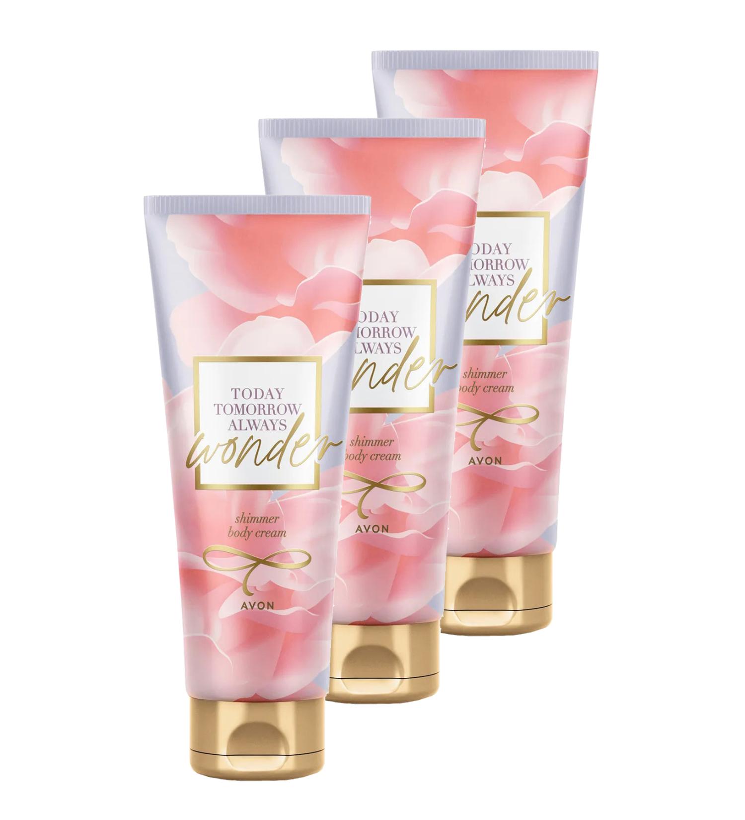 Avon TTA Wonder Body Lotion 125 Ml. Set of Three