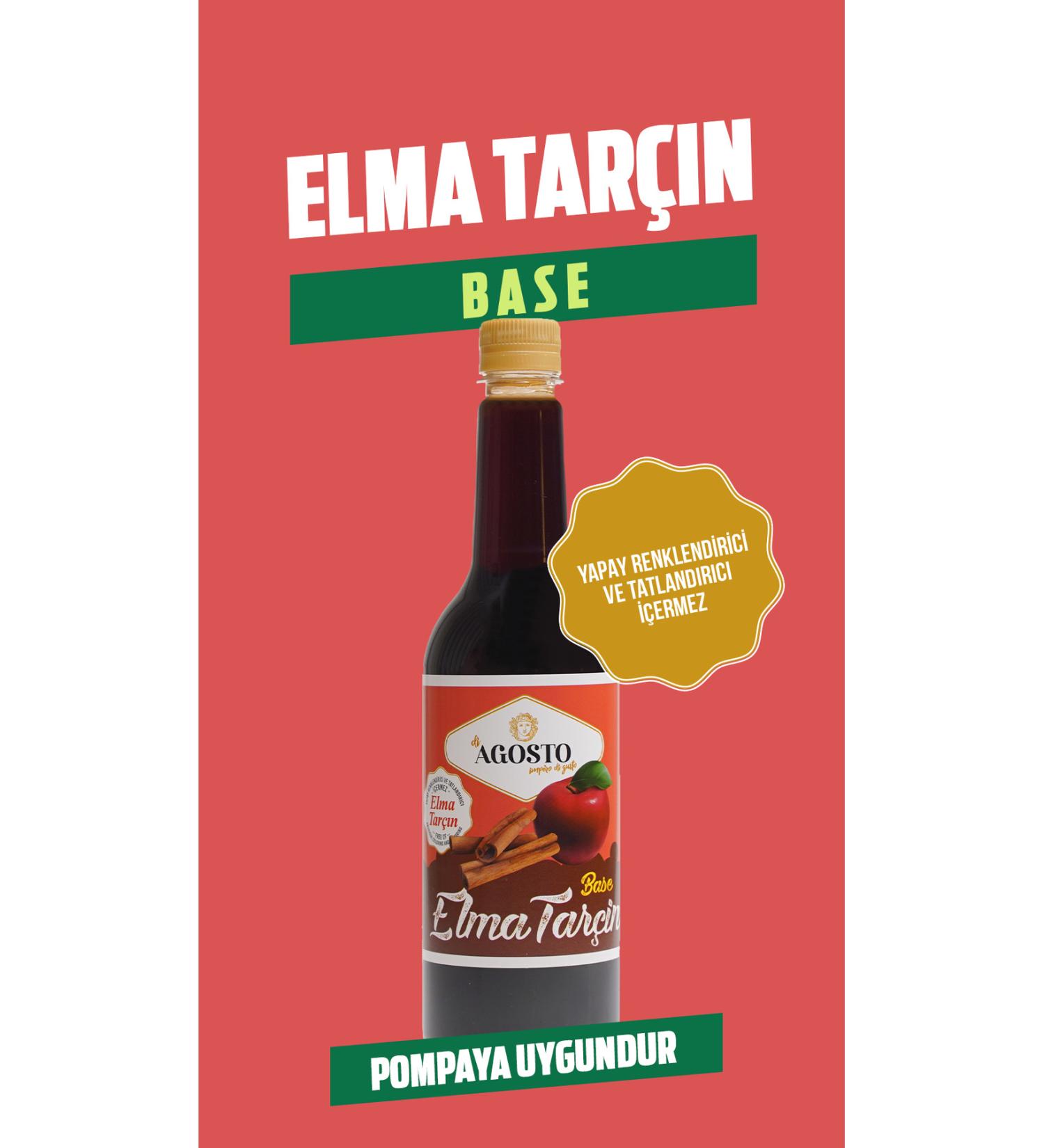 AGOSTO 750 ml Apple Cinnamon Base Syrup