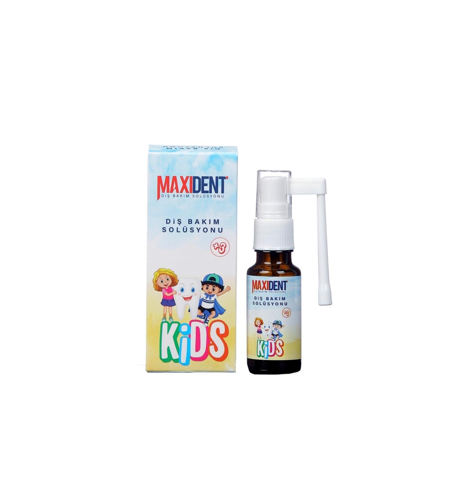 MAXIDENT MAXIDENT Kids Dental Care Solution 20 ml - Buy Online on GoSupps.com