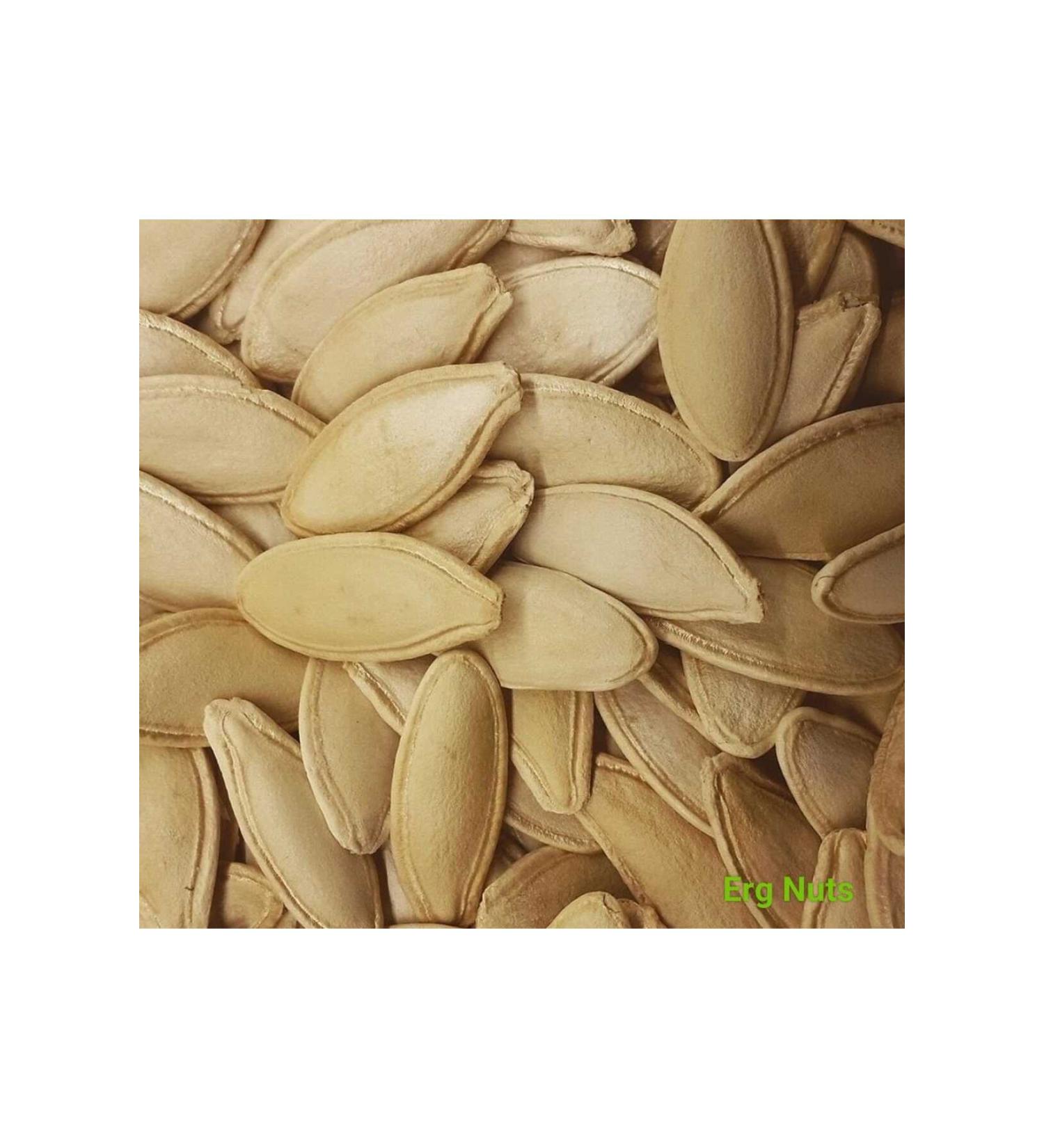 ERG NUTS SNACKS PUMPKIN SEEDS ROASTED LOW SALT A QUALITY 1 KG