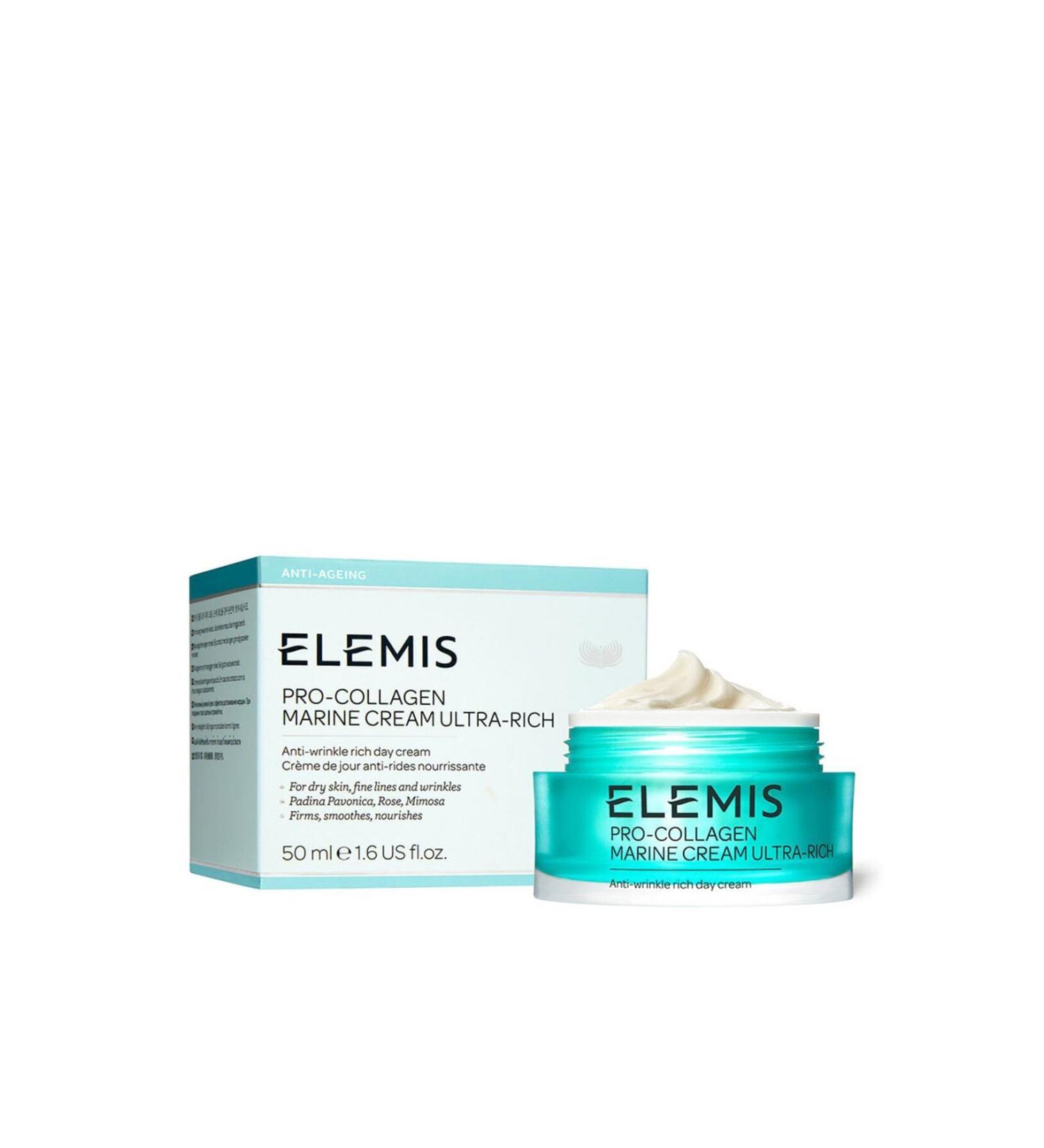 Elemis Pro-collagen Day Cream that Lightens the Appearance of Lines and Moisturizes 50ml DK RN876