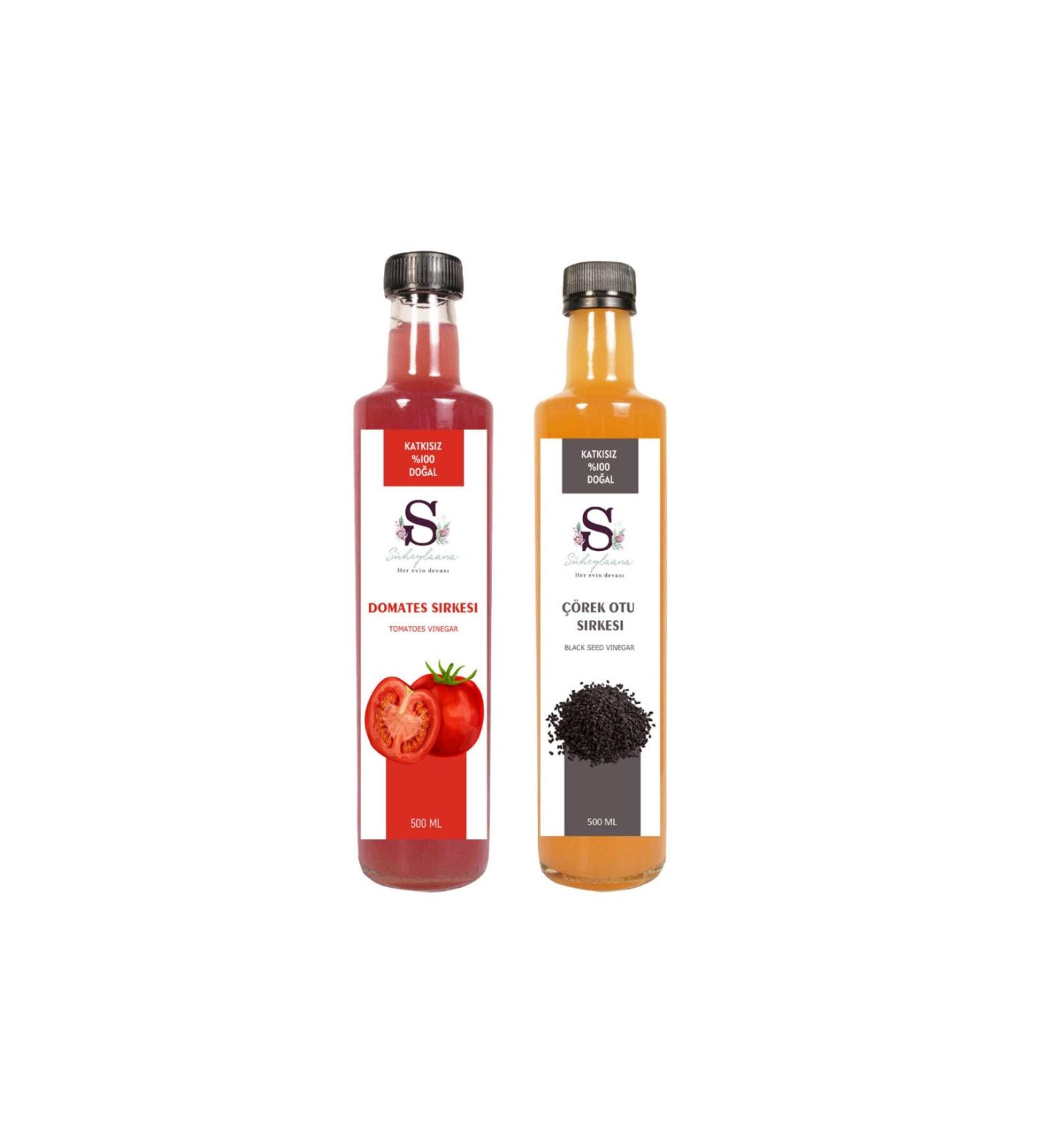 Suheylaana Natural Tomato and Black Cumin Vinegar 500 Ml