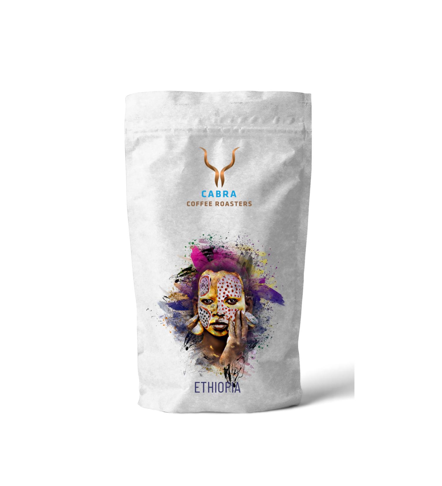 CABRA COFFEE ROASTERS Ethiopia Sidamo Coffee Beans 1000 Gr.
