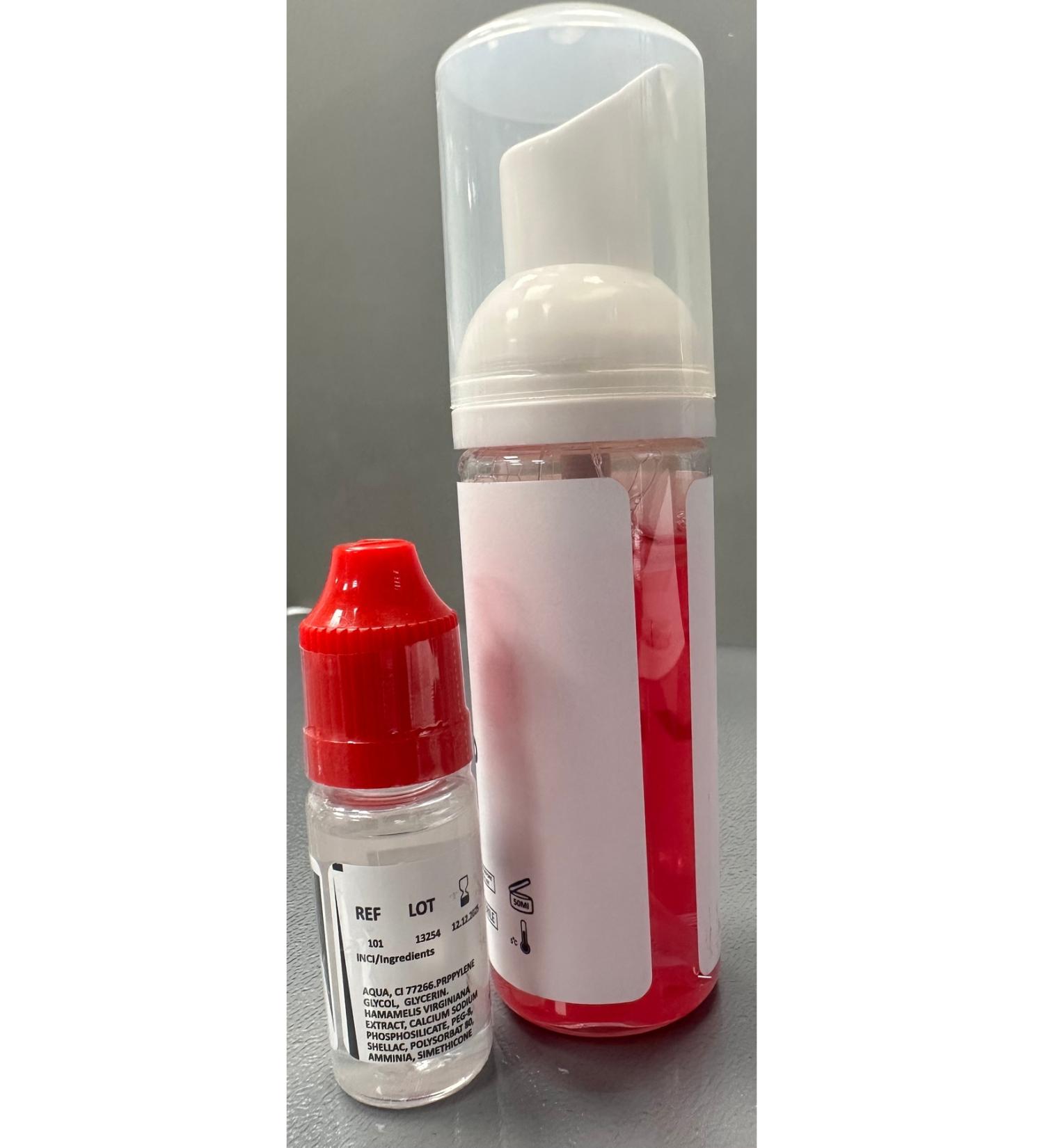 Swissco Permanent make-up remover and solution