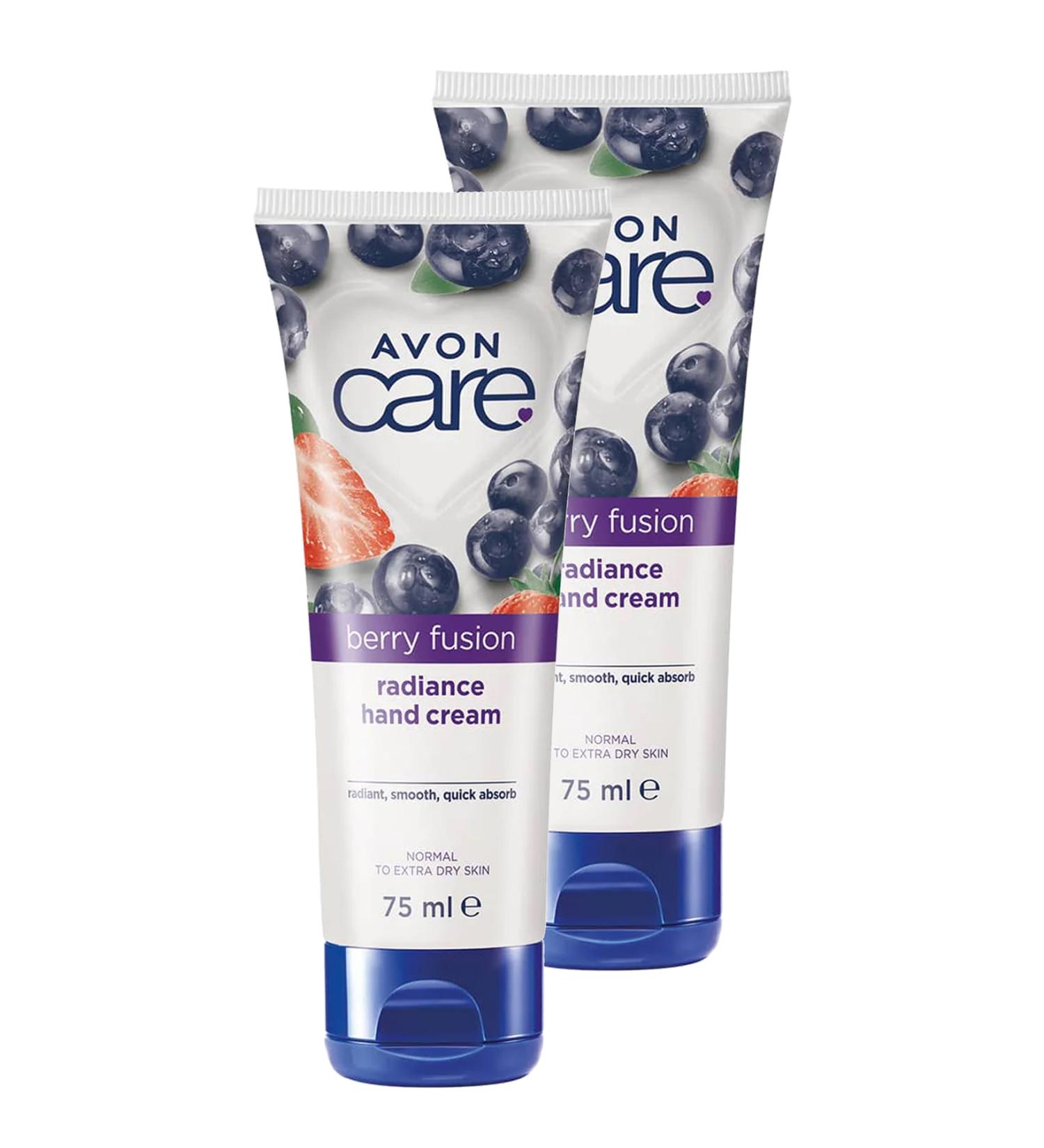 Avon Care Berry Fusion Blueberry Hand Cream 75 Ml. Duo Set
