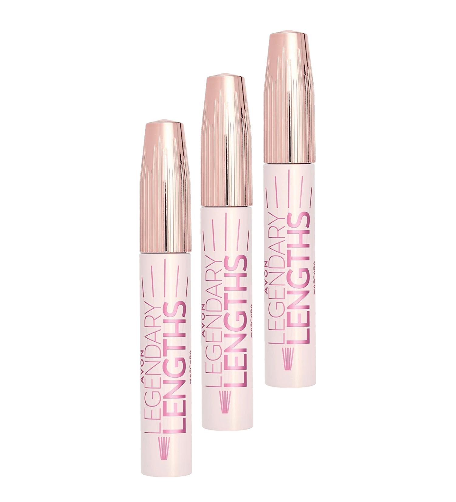 Avon Legendary Lengths Volume and Lengthening Black Mascara 10 Ml. Triple Set - Buy Online on GoSupps.com
