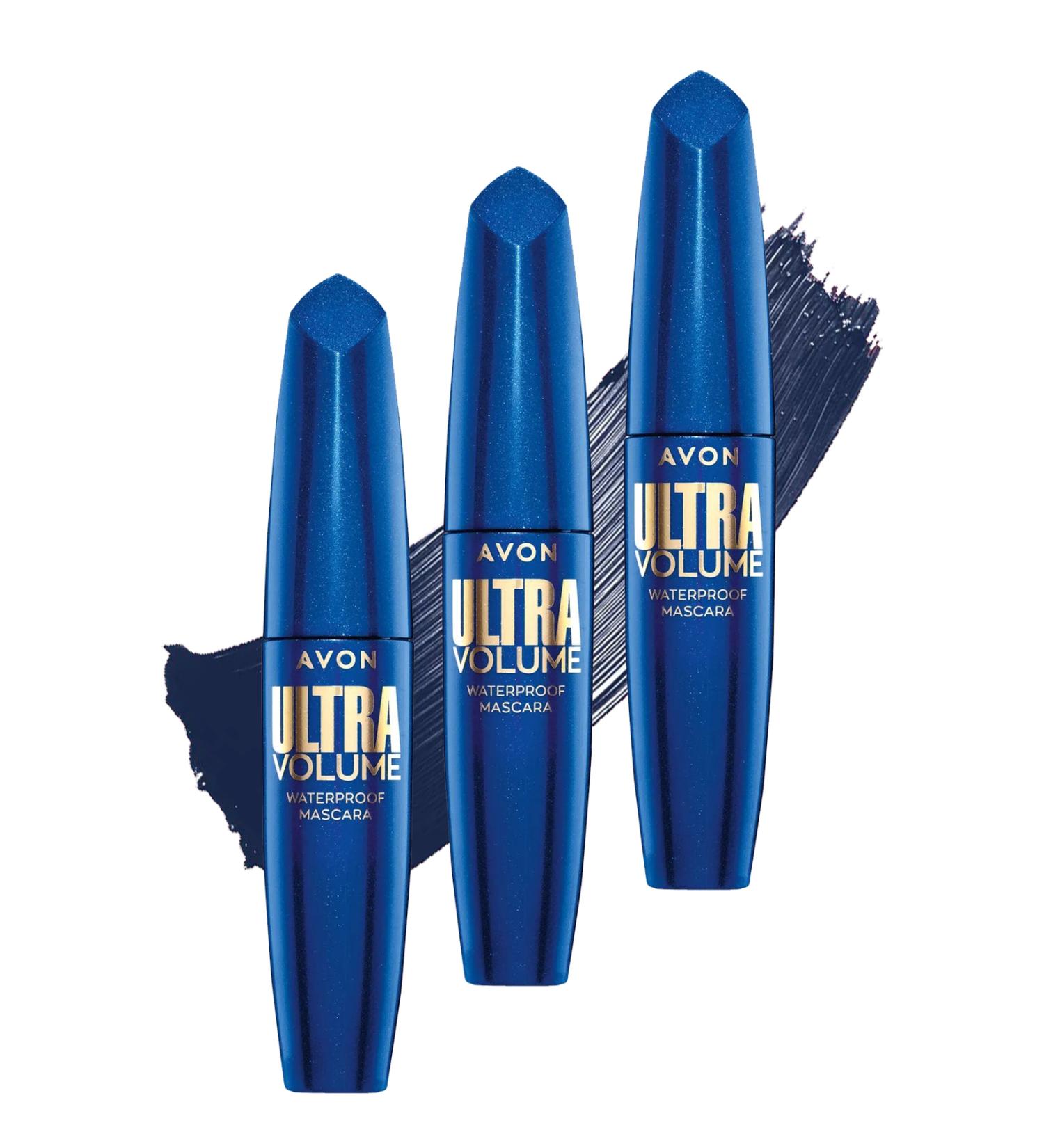 Avon Ultra Volume Waterproof Mascara Navy Trio Set - Buy Online on GoSupps.com