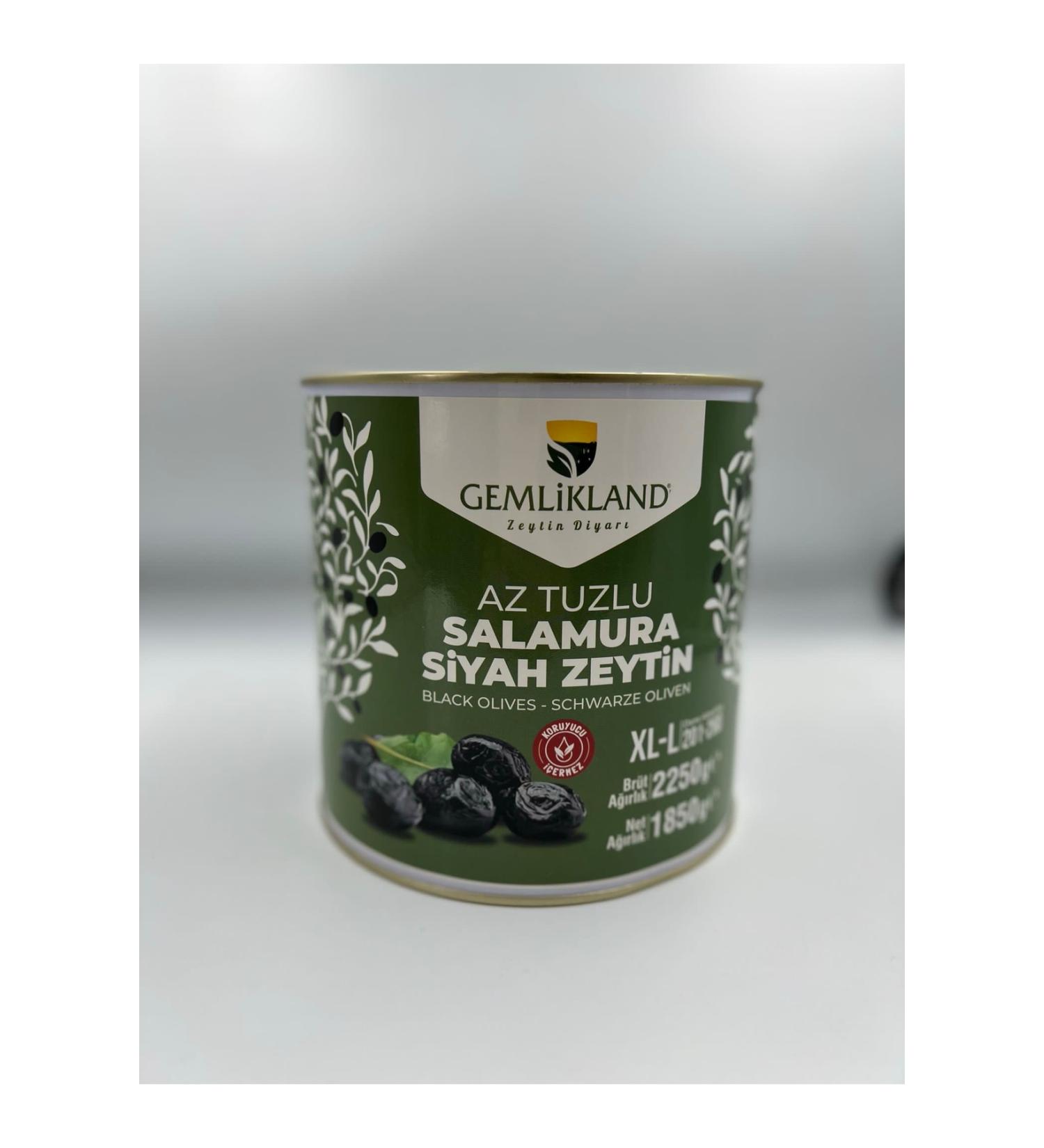 GEML KLAND Super (L-XL) Less Salty Gemlik Olive 1850 gr