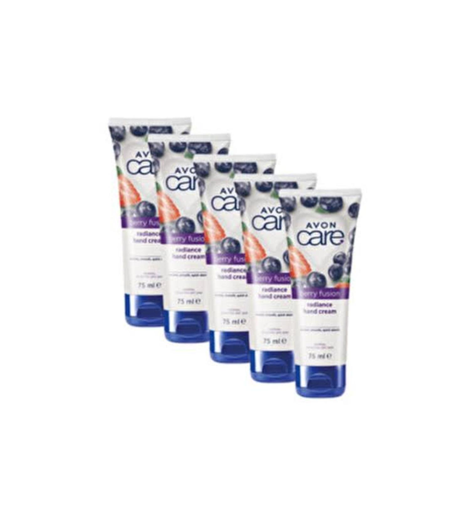Avon Care Blueberry Extract Hand Cream 75 ml 5 pieces