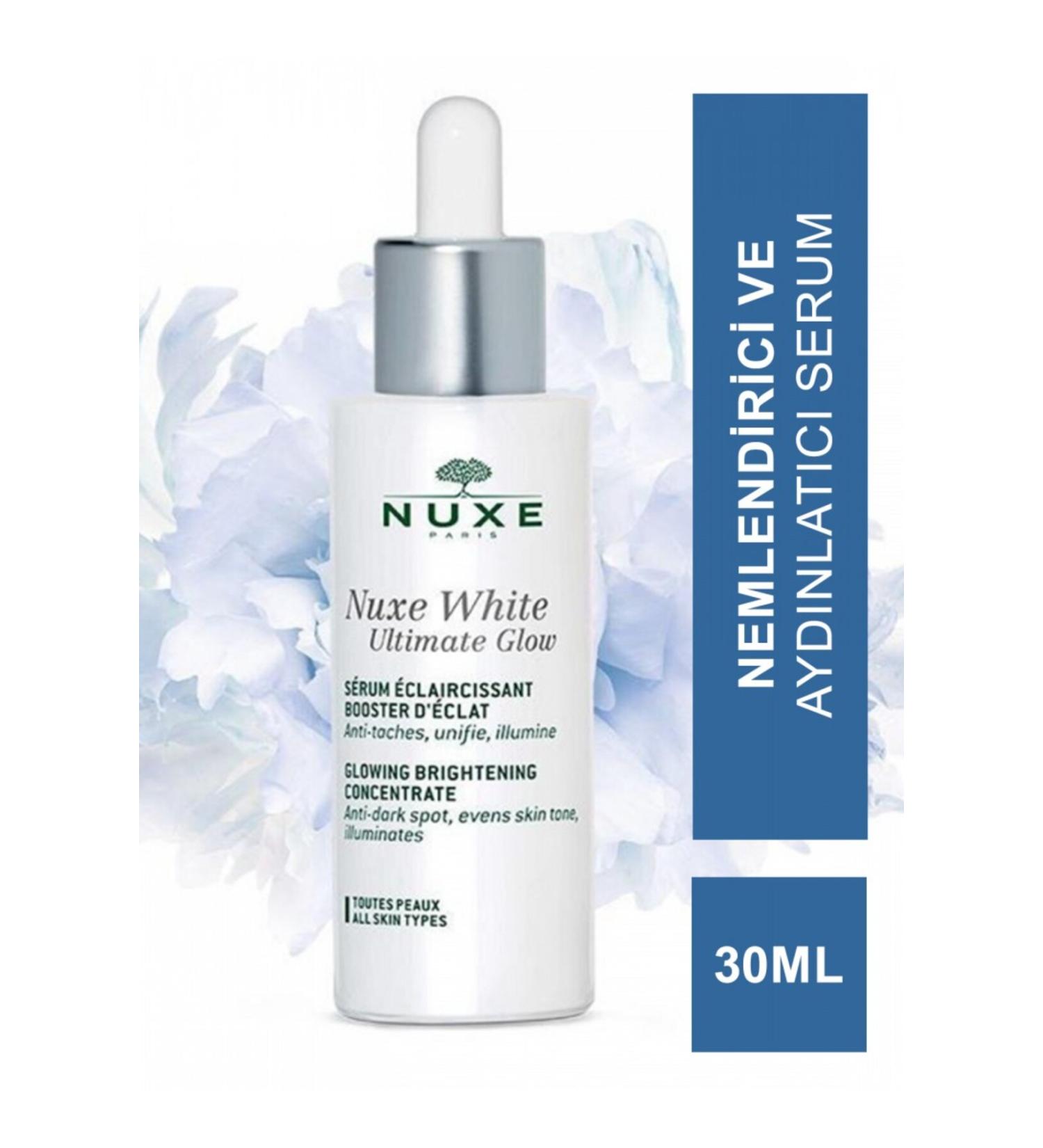 Nuxe White Ultimate Glow - Moisturizing and Brightening Skin Serum with Vitamin C 30 ml