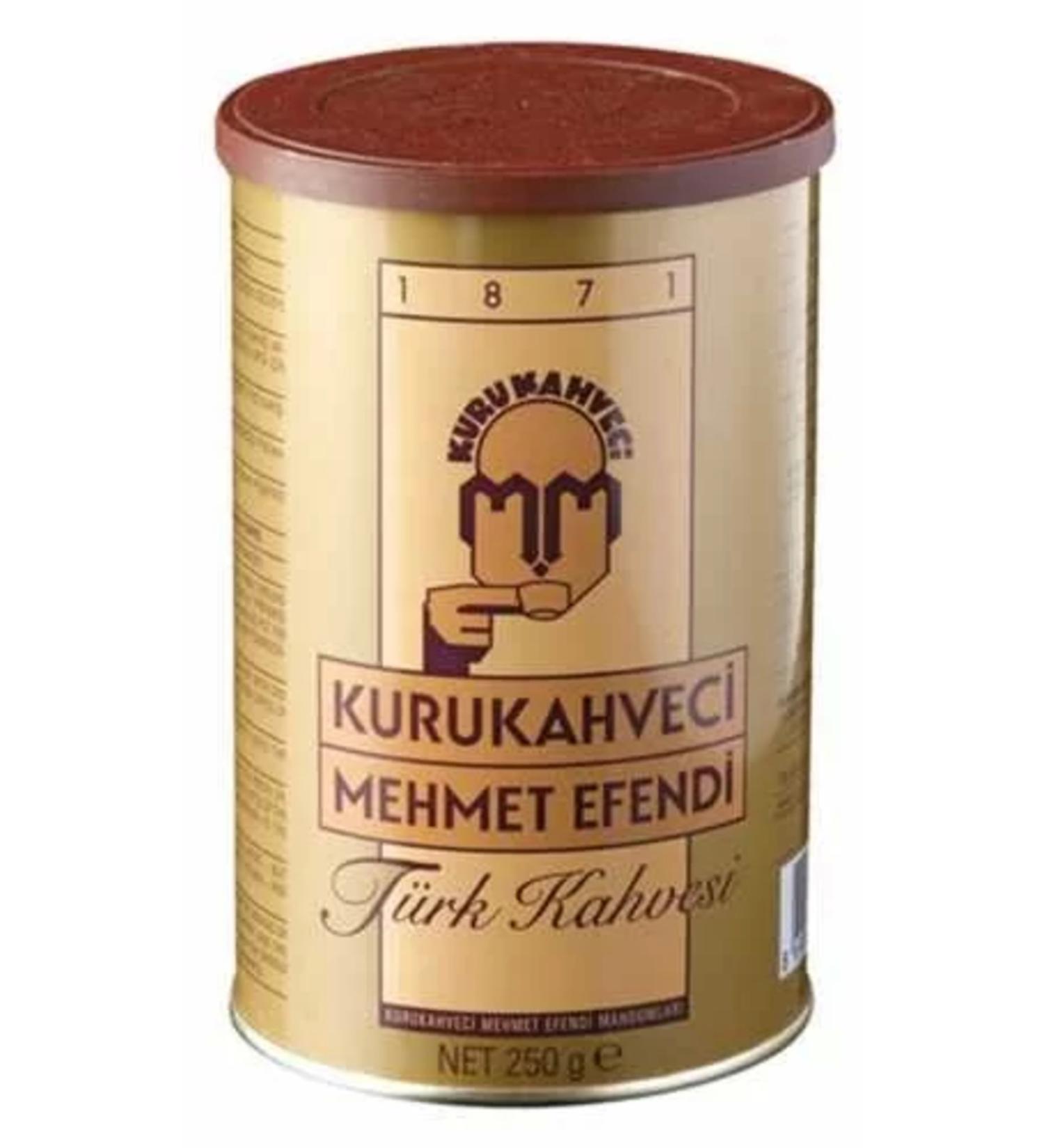 ofisturka Mehmet Efendi Turkish Coffee Tin Box (250 gr)