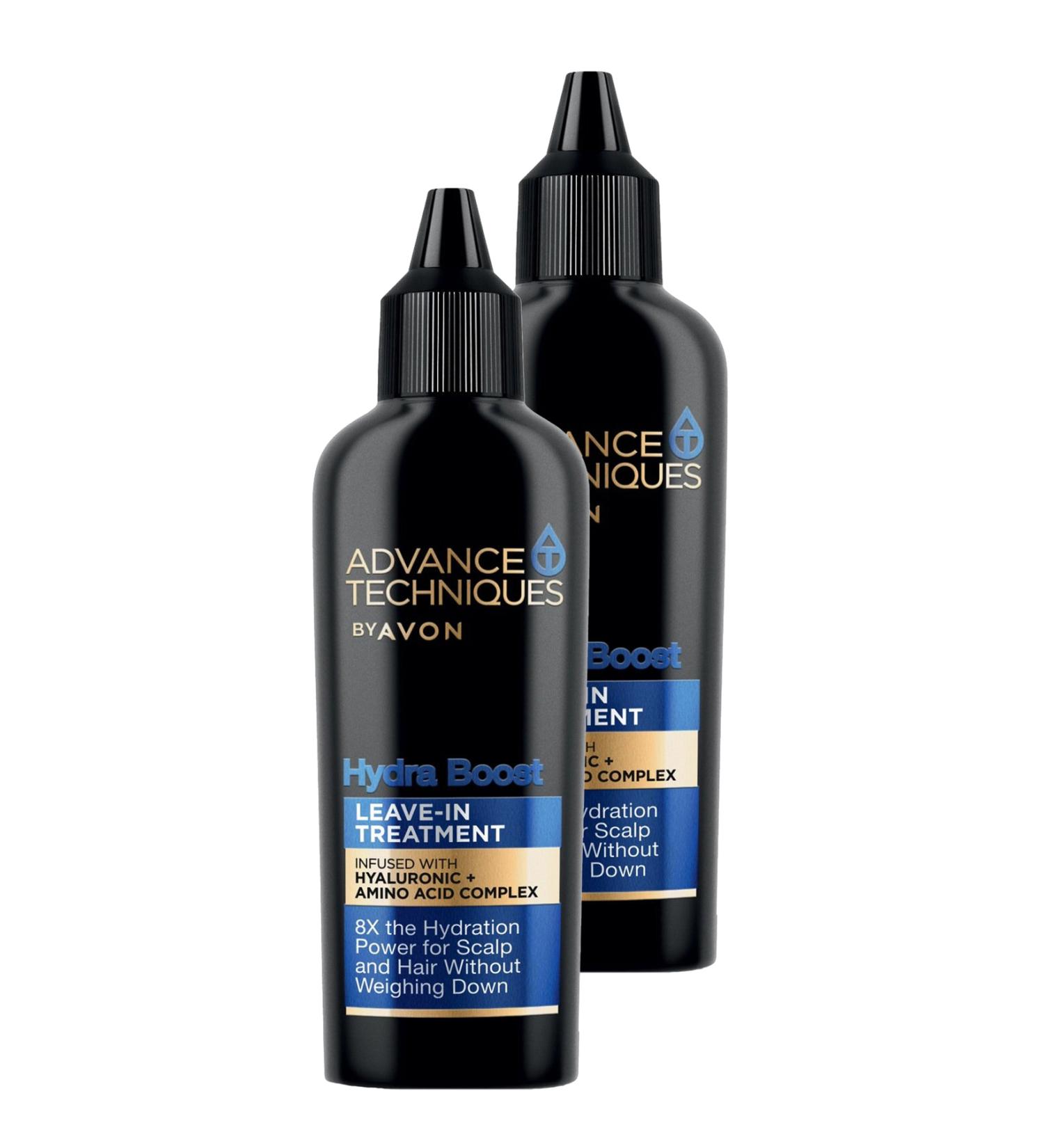 Avon Advance Techniques Hydra Boost Moisturizing Leave-In Hair Care Cream 50 Ml. Set of Two - Buy Online on GoSupps.com